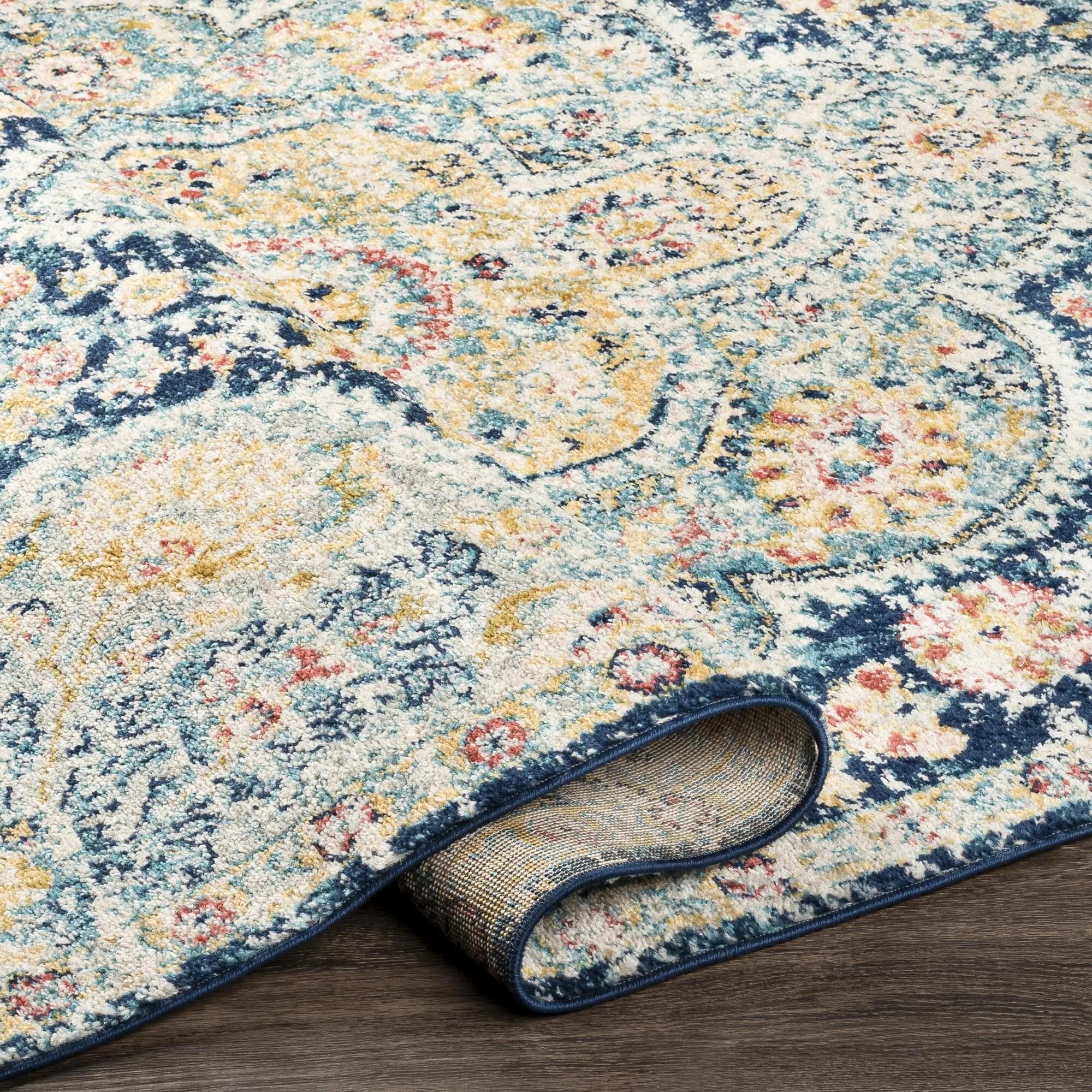 Livabliss Elaziz Updated Traditional Medallion Area Rug