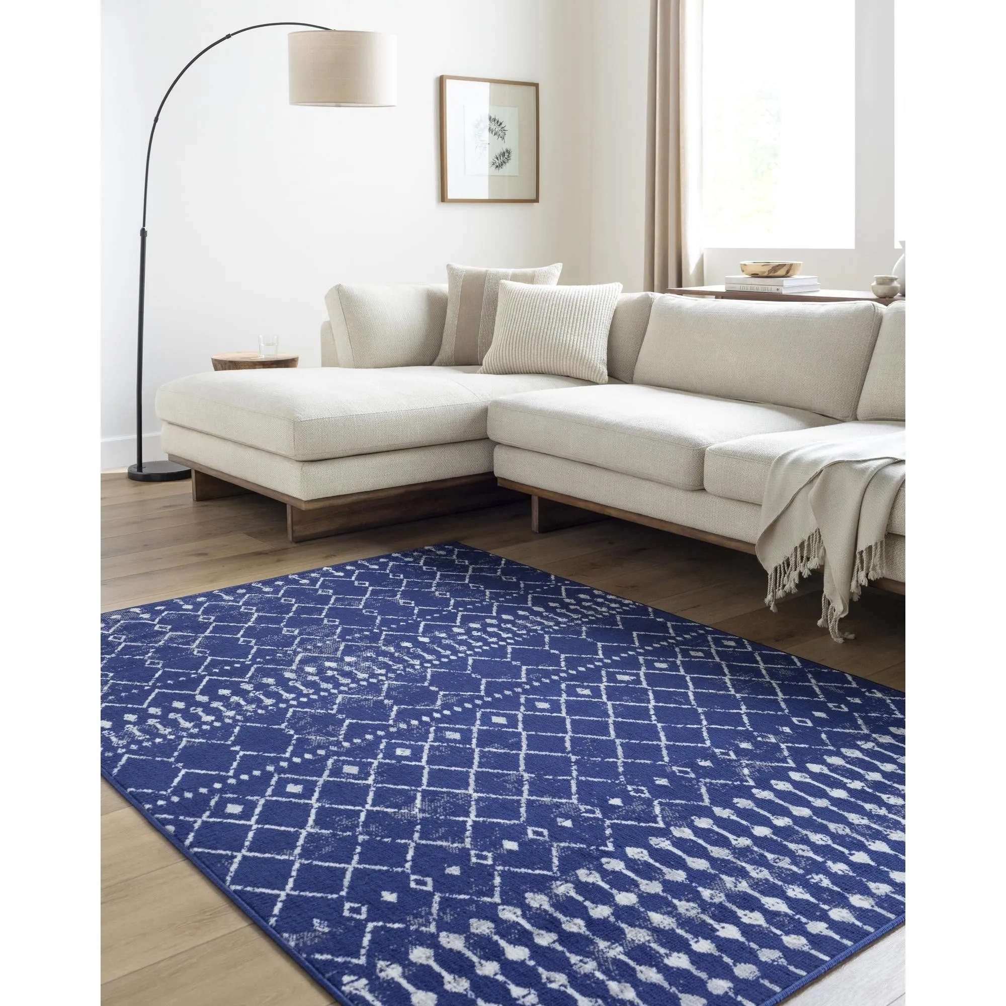 Livabliss Elia Moroccan Trellis Area Rug