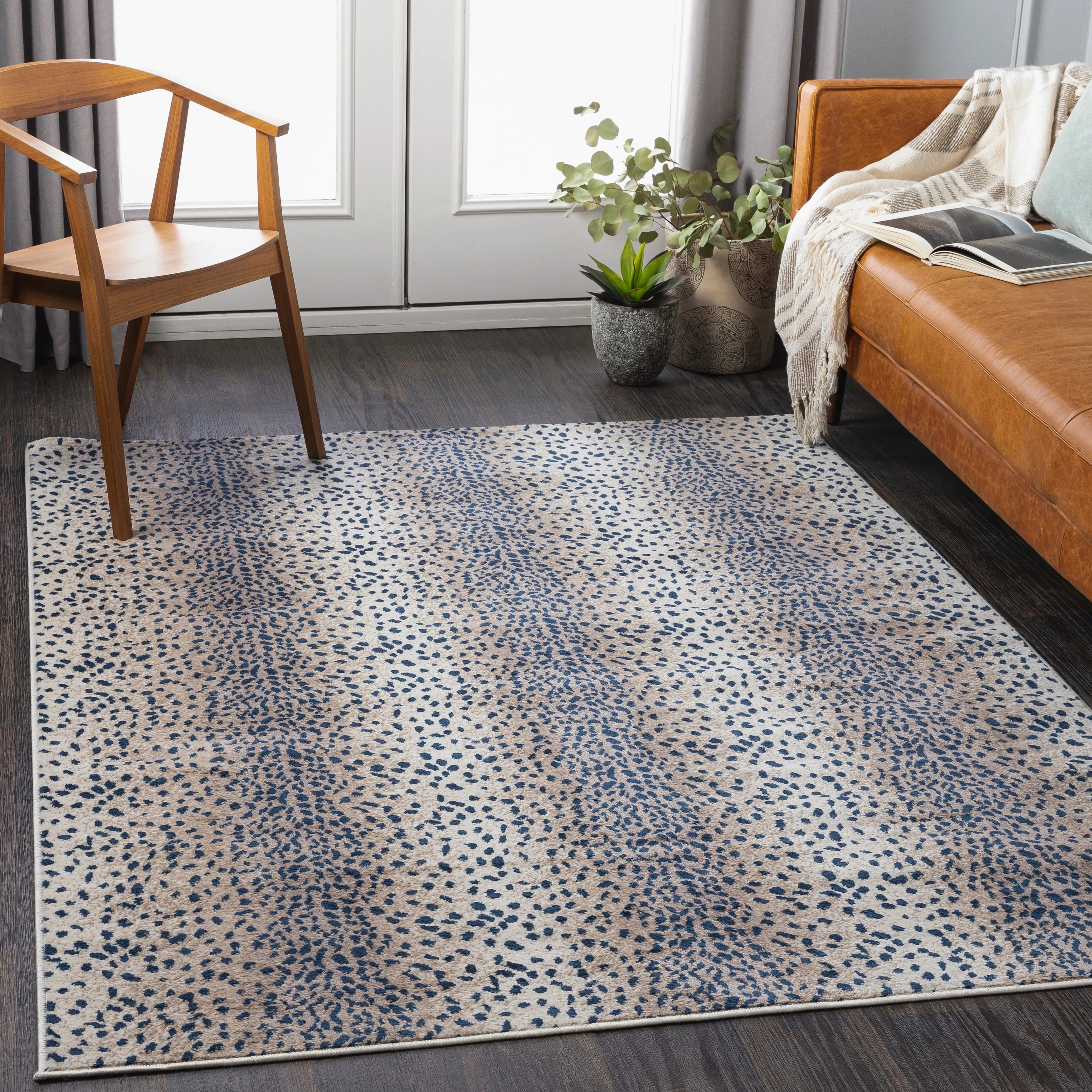 Livabliss Ellesia Antelope Stripe Area Rug