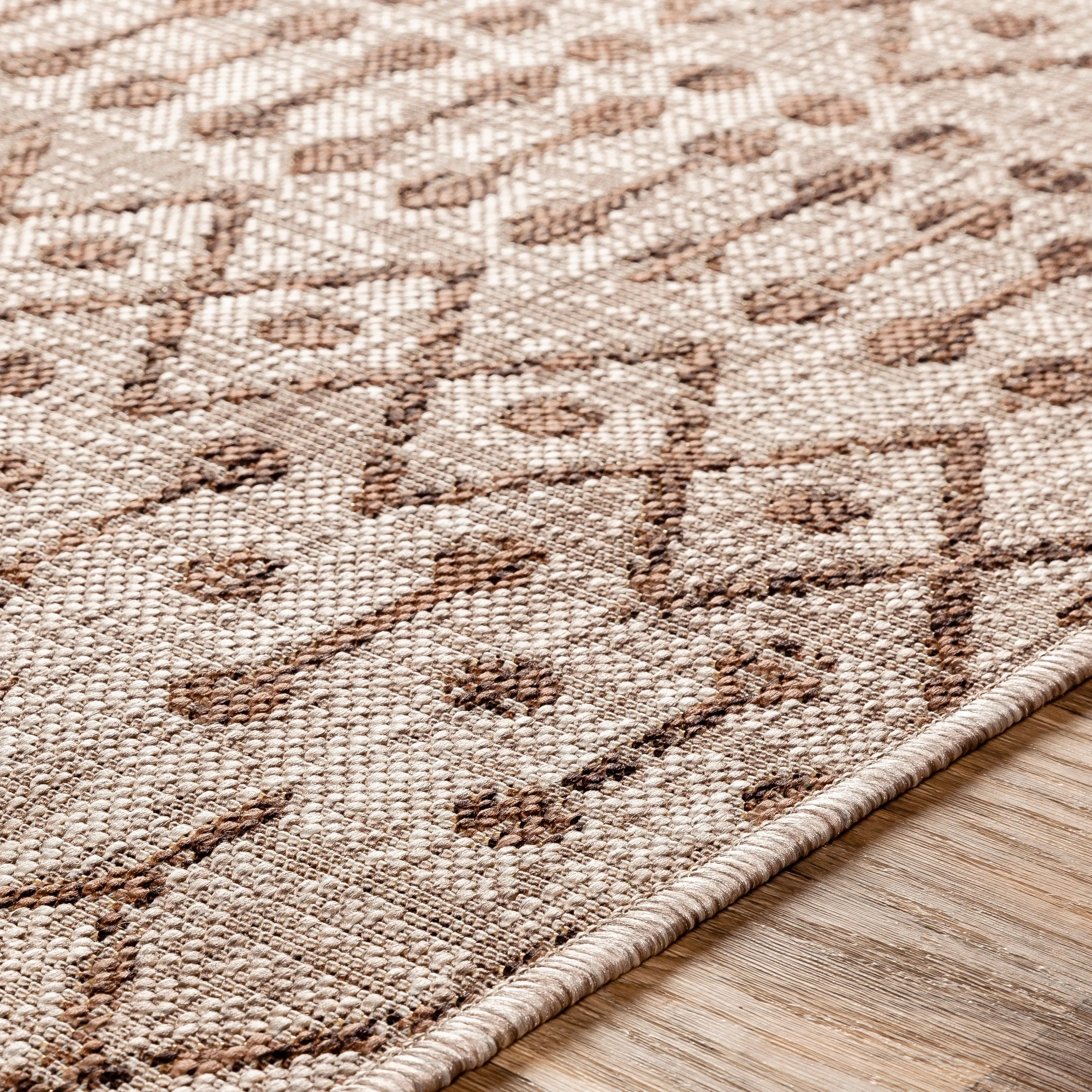 Livabliss Elpida Indoor/ Outdoor Moroccan Stripe Area Rug