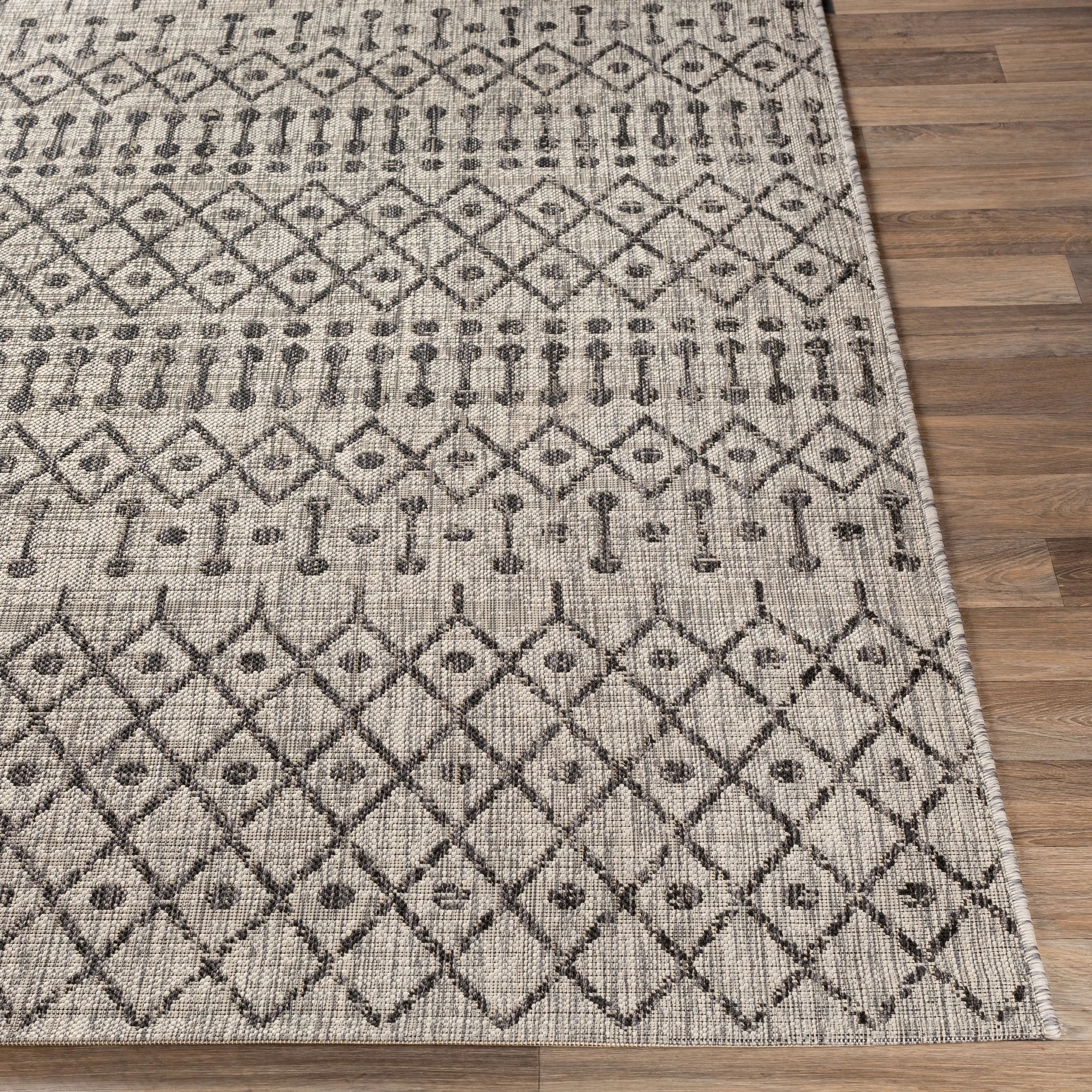 Livabliss Elpida Indoor/ Outdoor Moroccan Stripe Area Rug