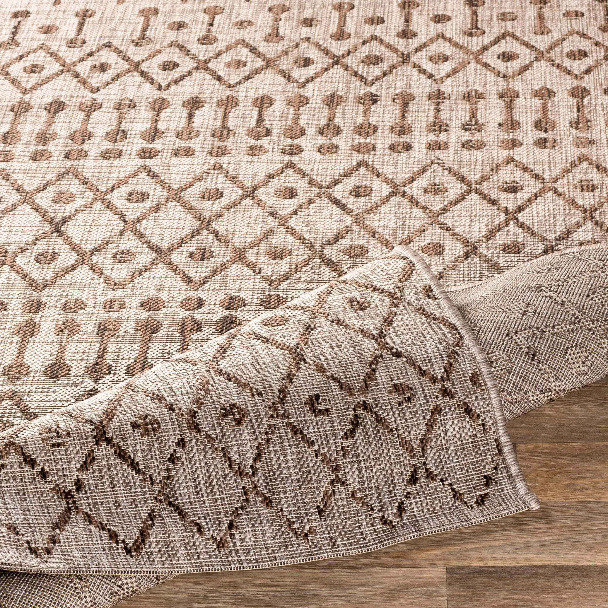 Livabliss Elpida Indoor/ Outdoor Moroccan Stripe Area Rug