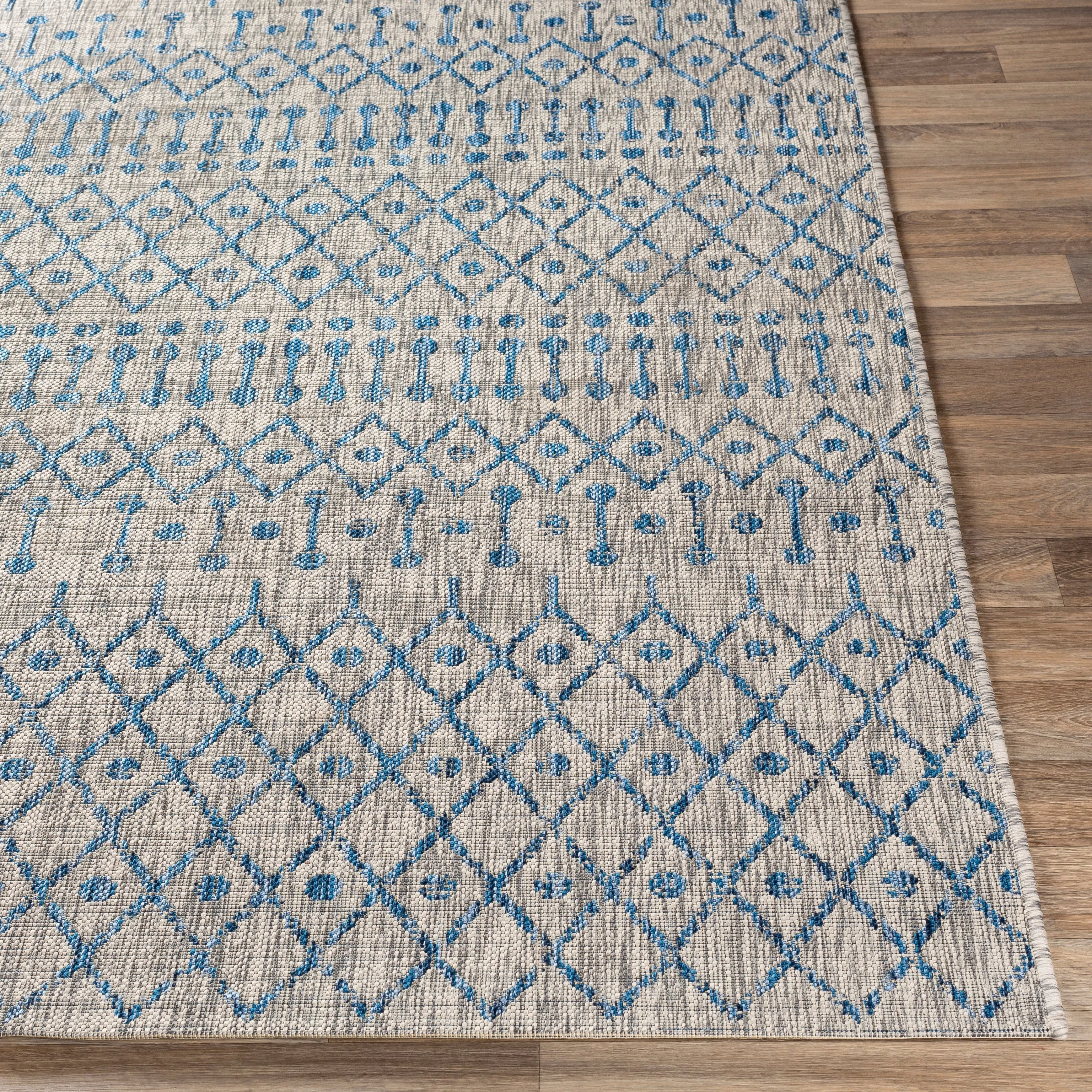 Livabliss Elpida Indoor/ Outdoor Moroccan Stripe Area Rug