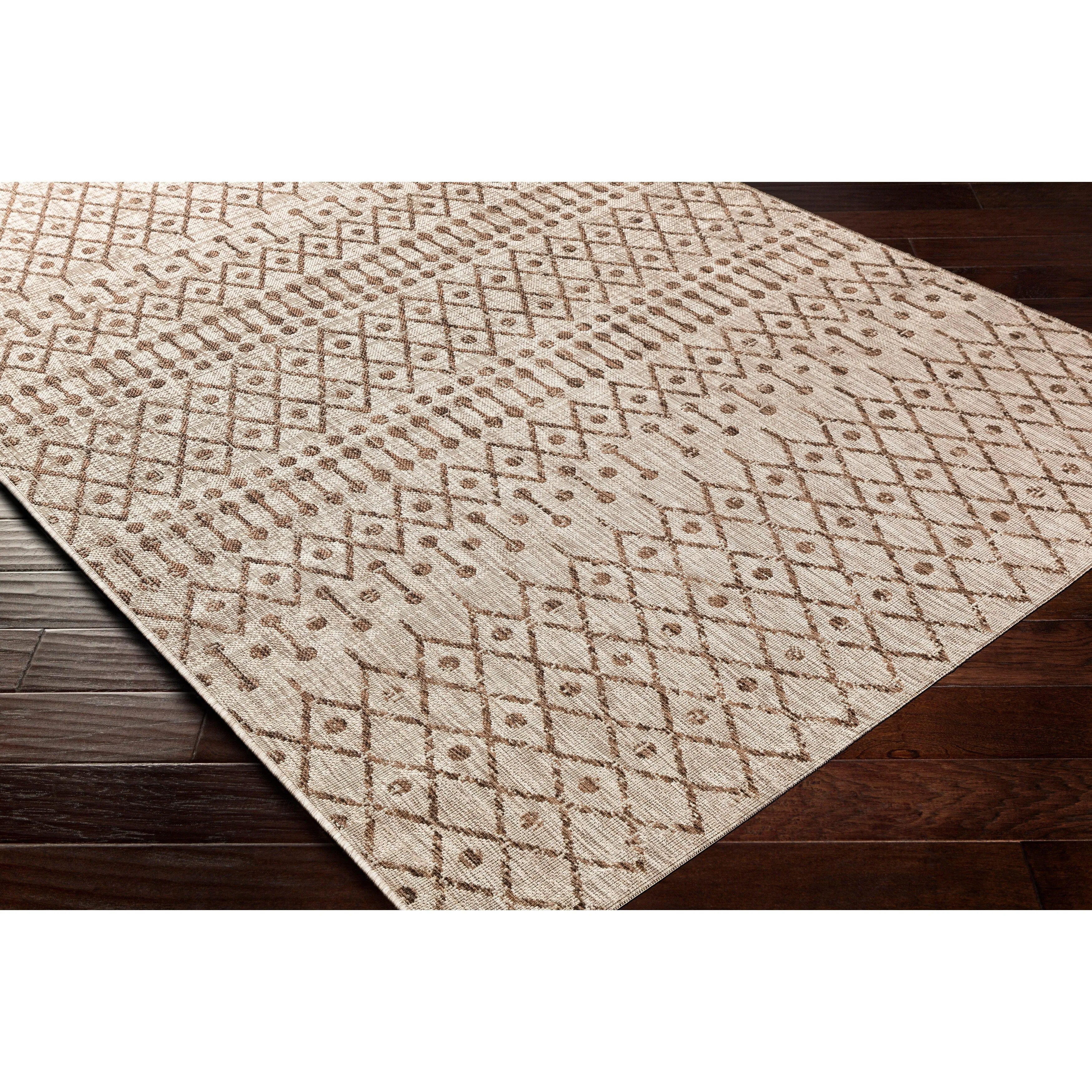 Livabliss Elpida Indoor/ Outdoor Moroccan Stripe Area Rug