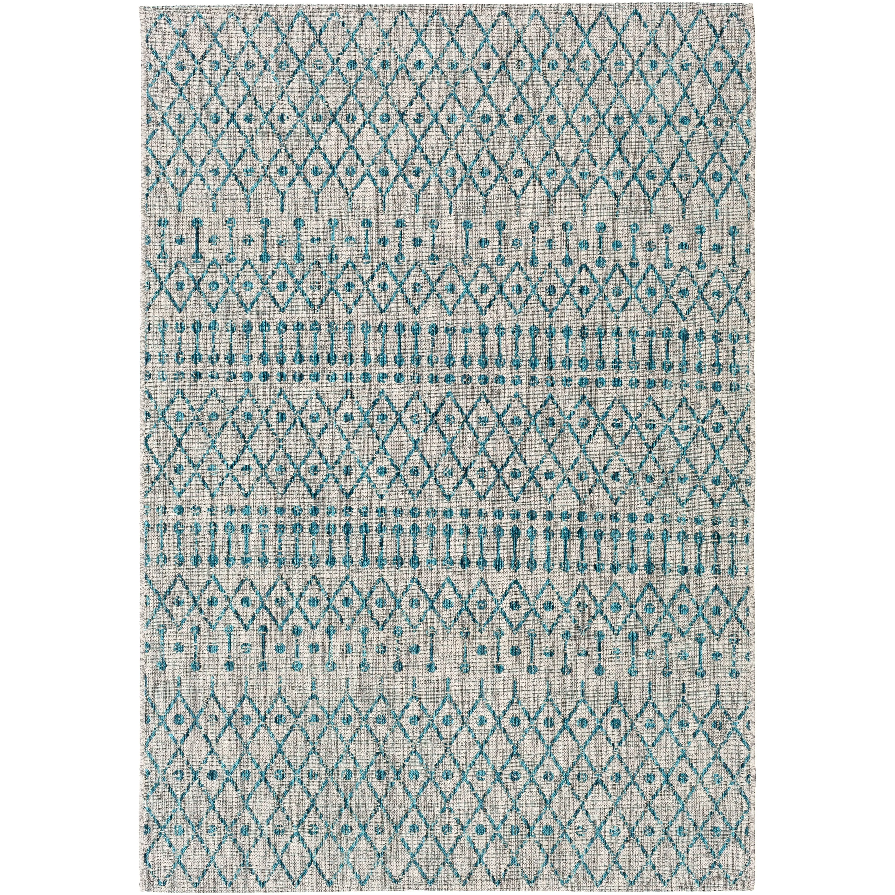 Livabliss Elpida Indoor/ Outdoor Moroccan Stripe Area Rug