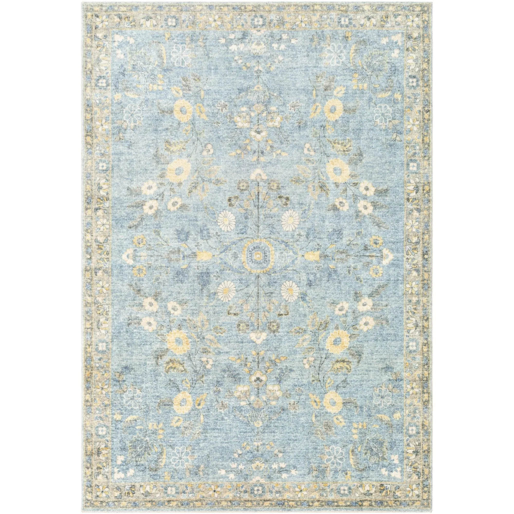 Livabliss Erin Updated Traditional Floral & Botanical Area Rug