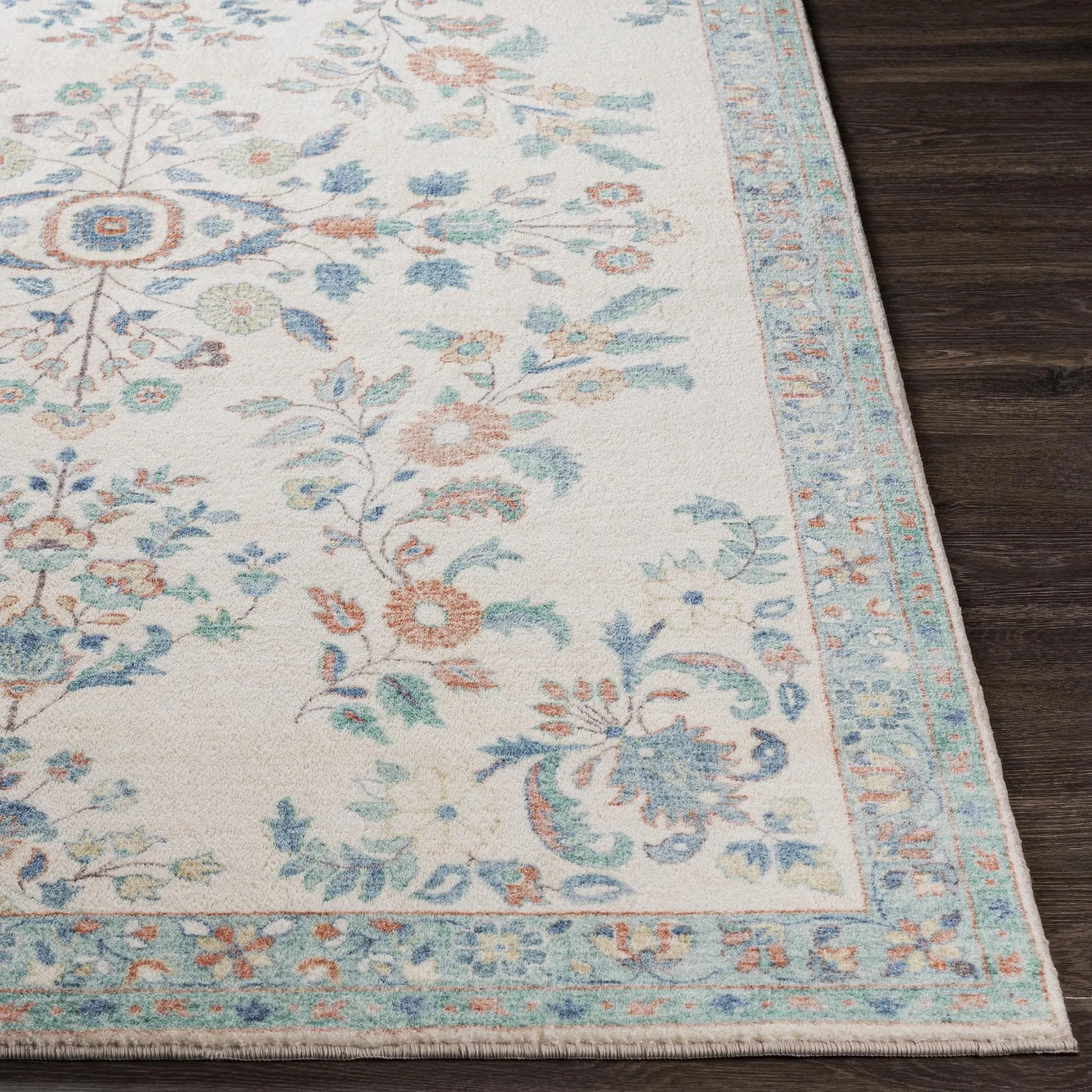 Livabliss Erin Updated Traditional Floral & Botanical Area Rug