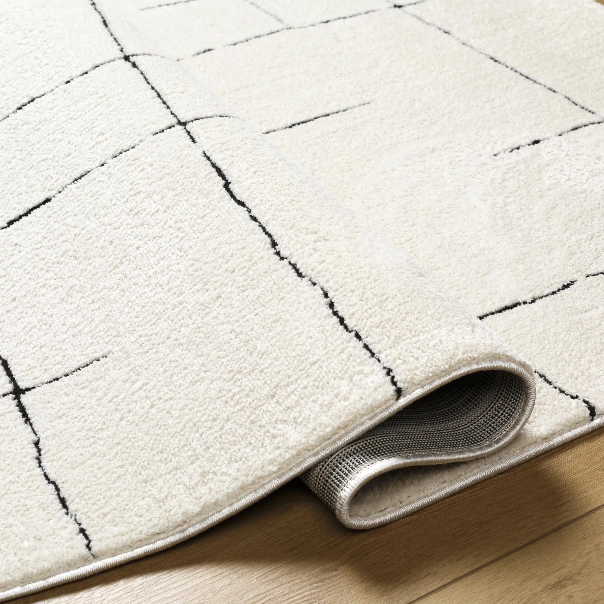 Livabliss Freud Minimalist Graphic Area Rug