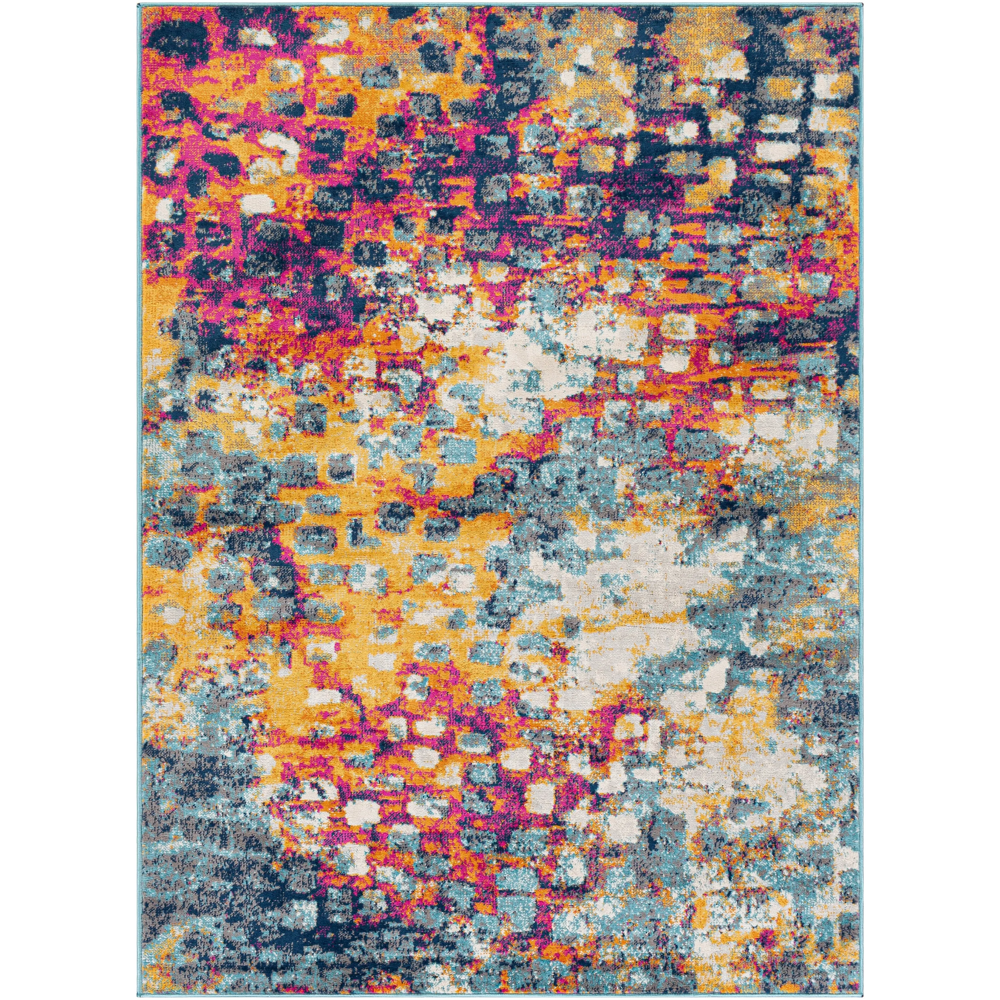 Livabliss Hank Vibrant Abstract Area Rug