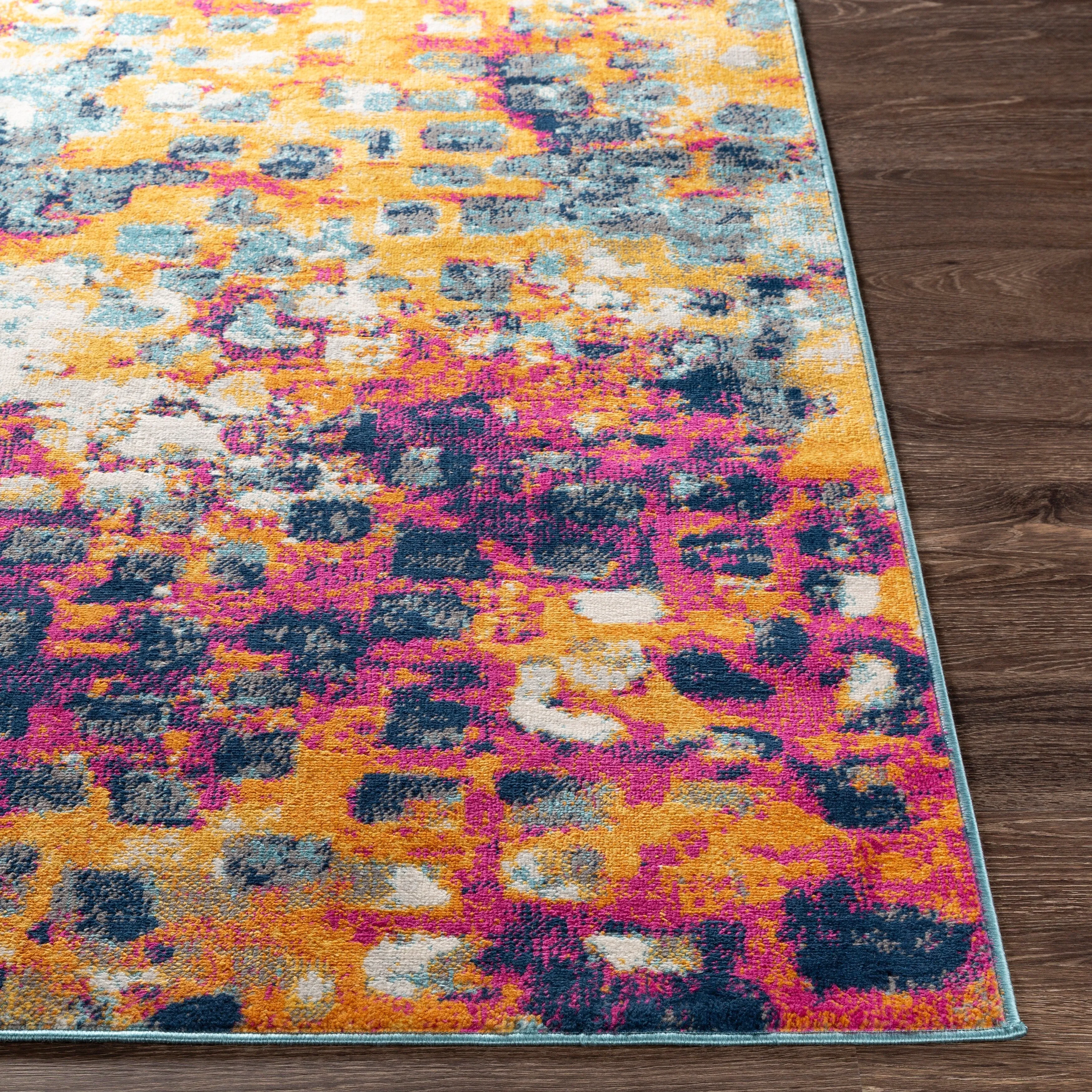 Livabliss Hank Vibrant Abstract Area Rug