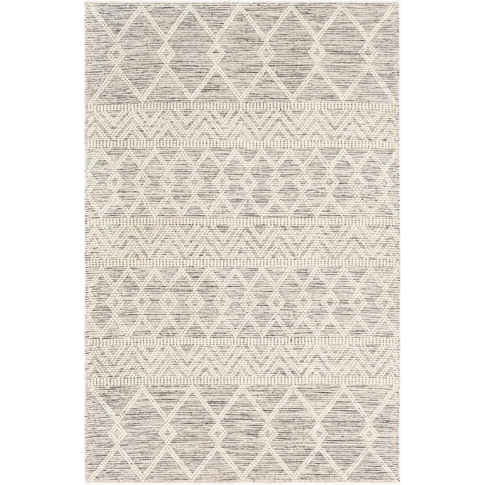 Livabliss Hygge Bohemian Trellis Hand Woven Area Rug