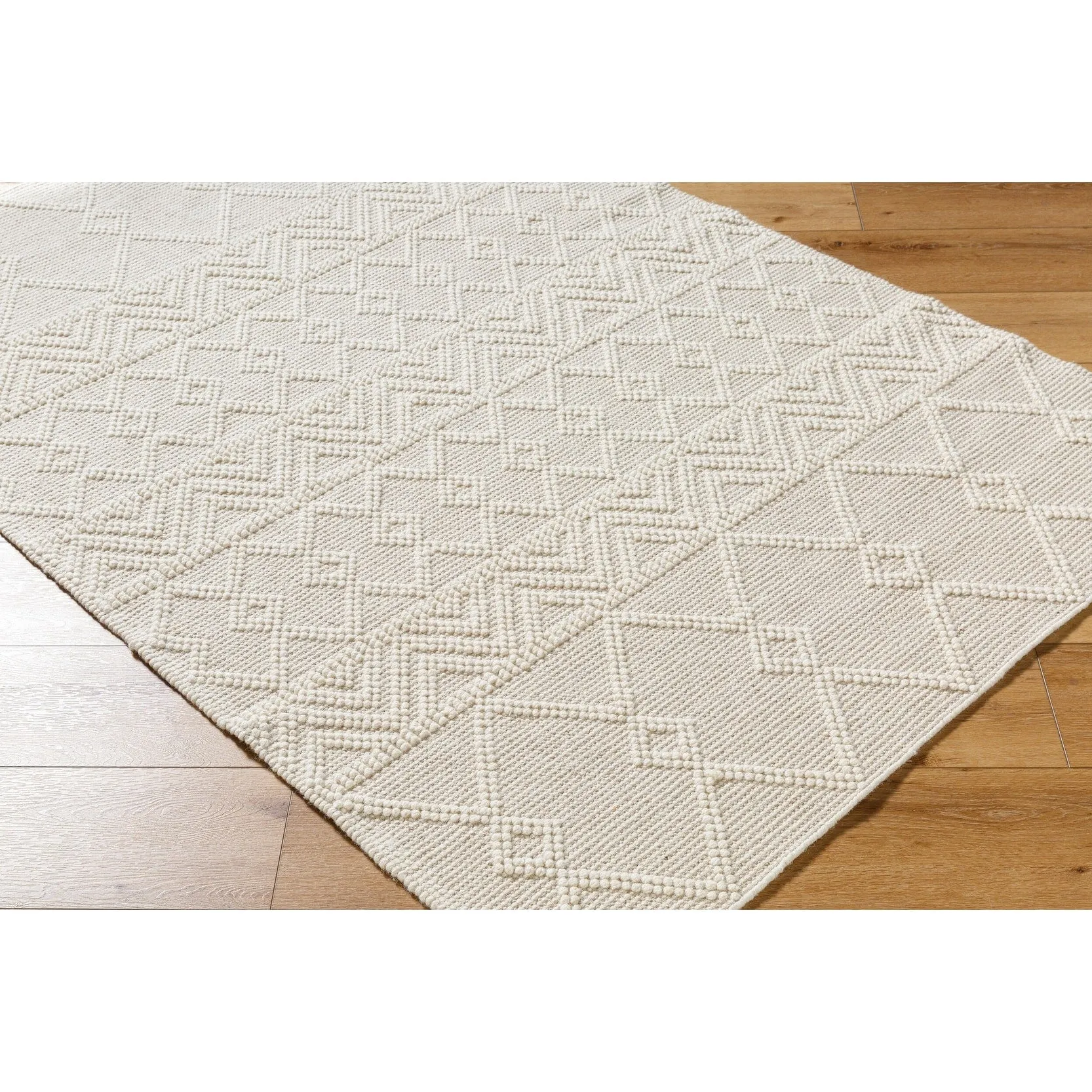 Livabliss Hygge Bohemian Trellis Hand Woven Area Rug