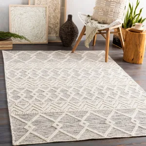 Livabliss Hygge Bohemian Trellis Hand Woven Area Rug
