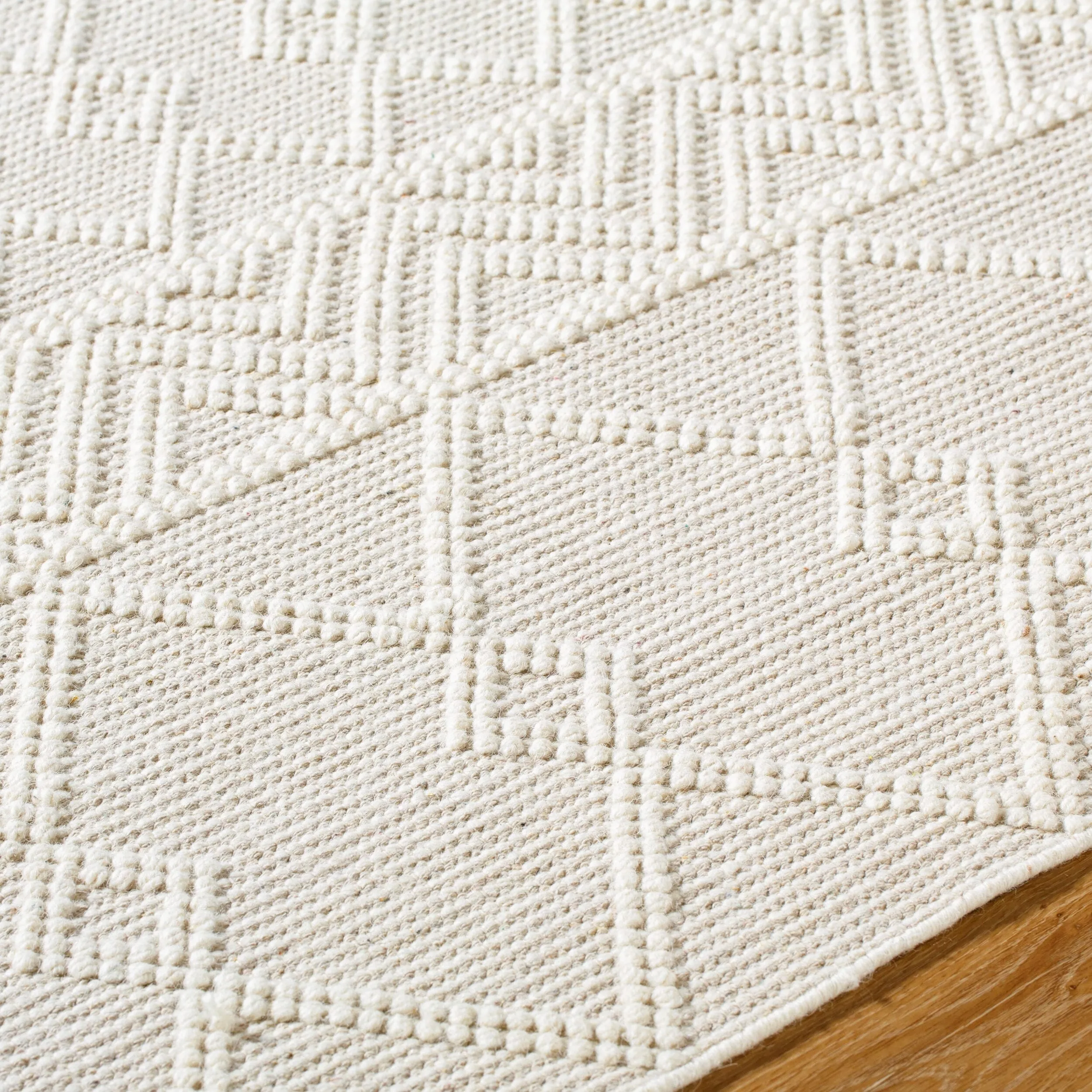 Livabliss Hygge Bohemian Trellis Hand Woven Area Rug