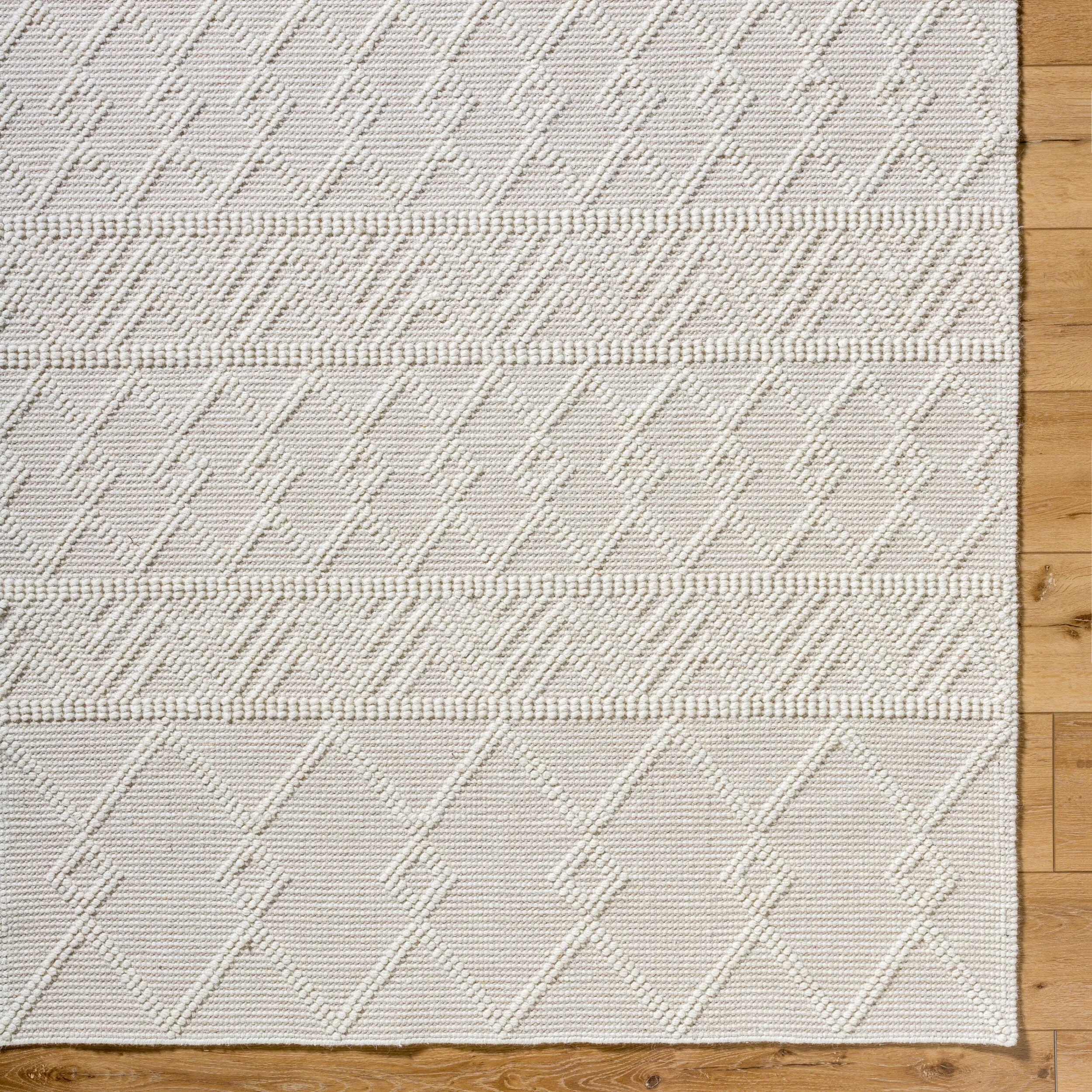 Livabliss Hygge Bohemian Trellis Hand Woven Area Rug