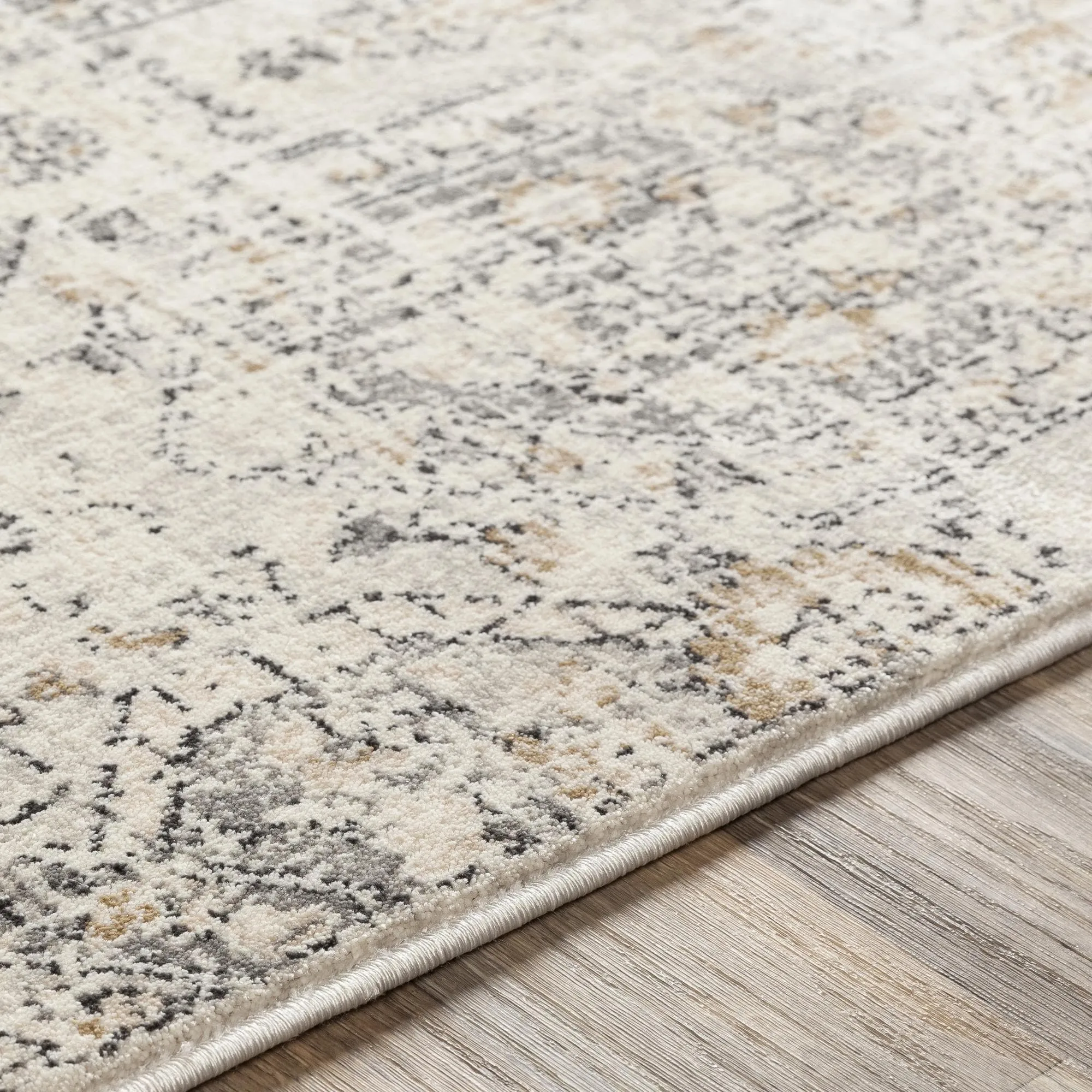 Livabliss Indigo Arts & Crafts Medallion Area Rug