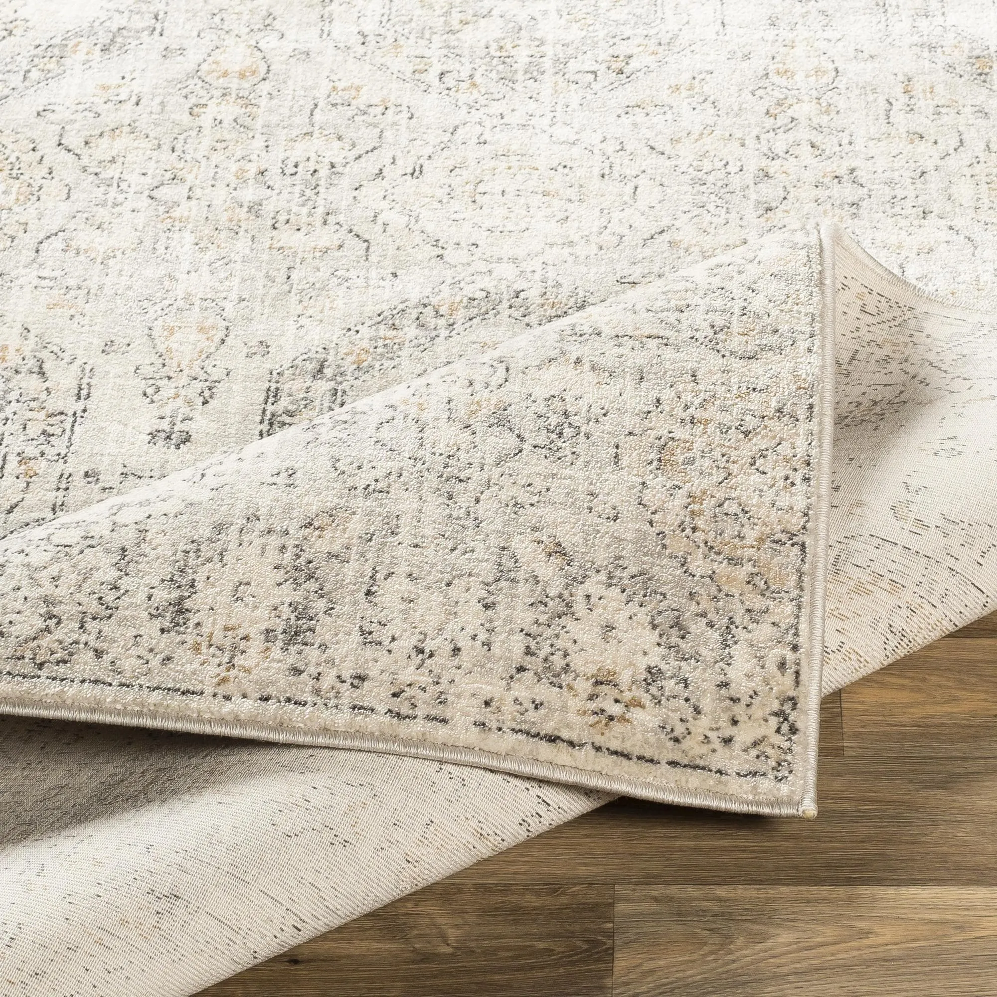 Livabliss Indigo Arts & Crafts Medallion Area Rug