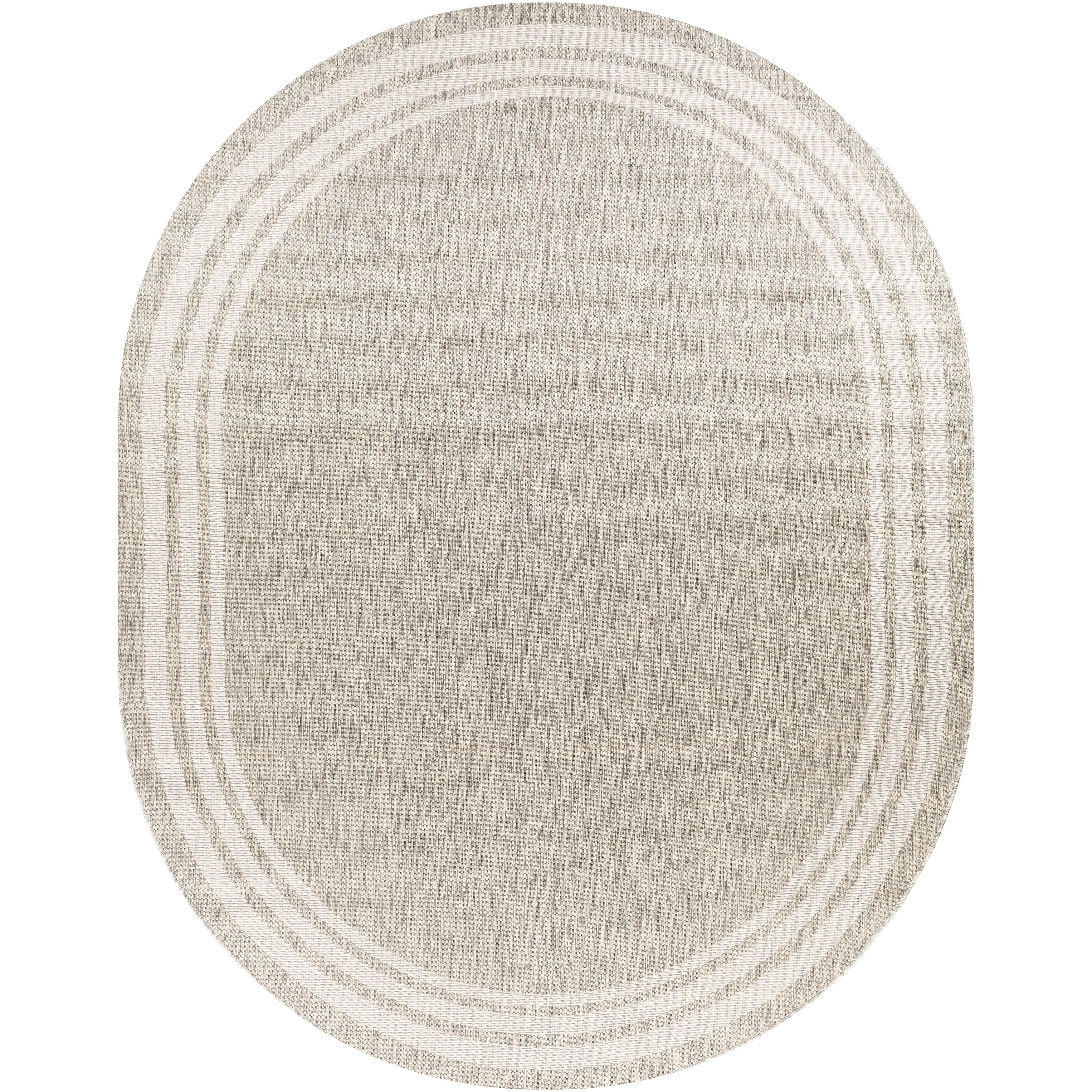 Livabliss Jeremie Indoor/ Outdoor Border Area Rug