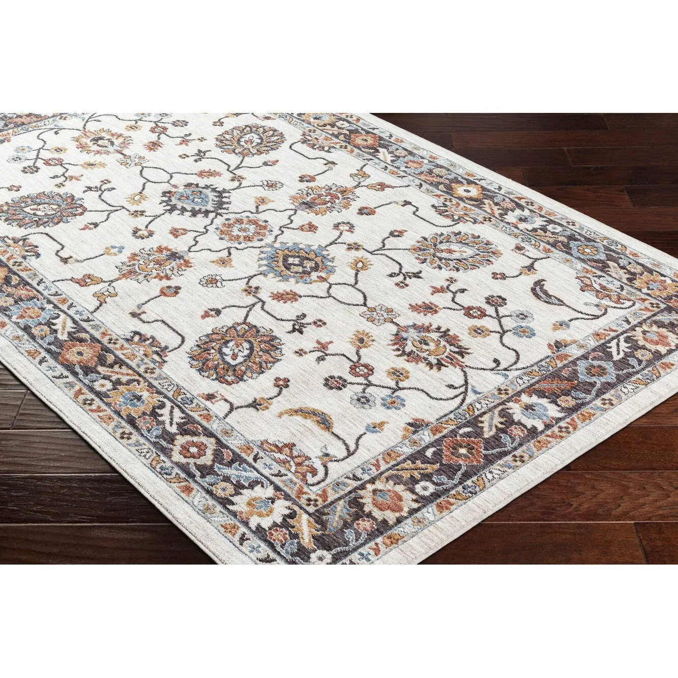 Livabliss Juliet Floral Recycled Indoor / Outdoor Area Rug