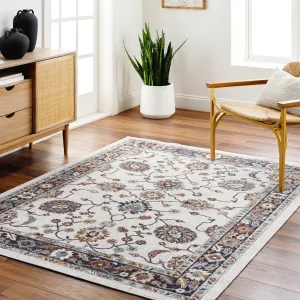 Livabliss Juliet Floral Recycled Indoor / Outdoor Area Rug