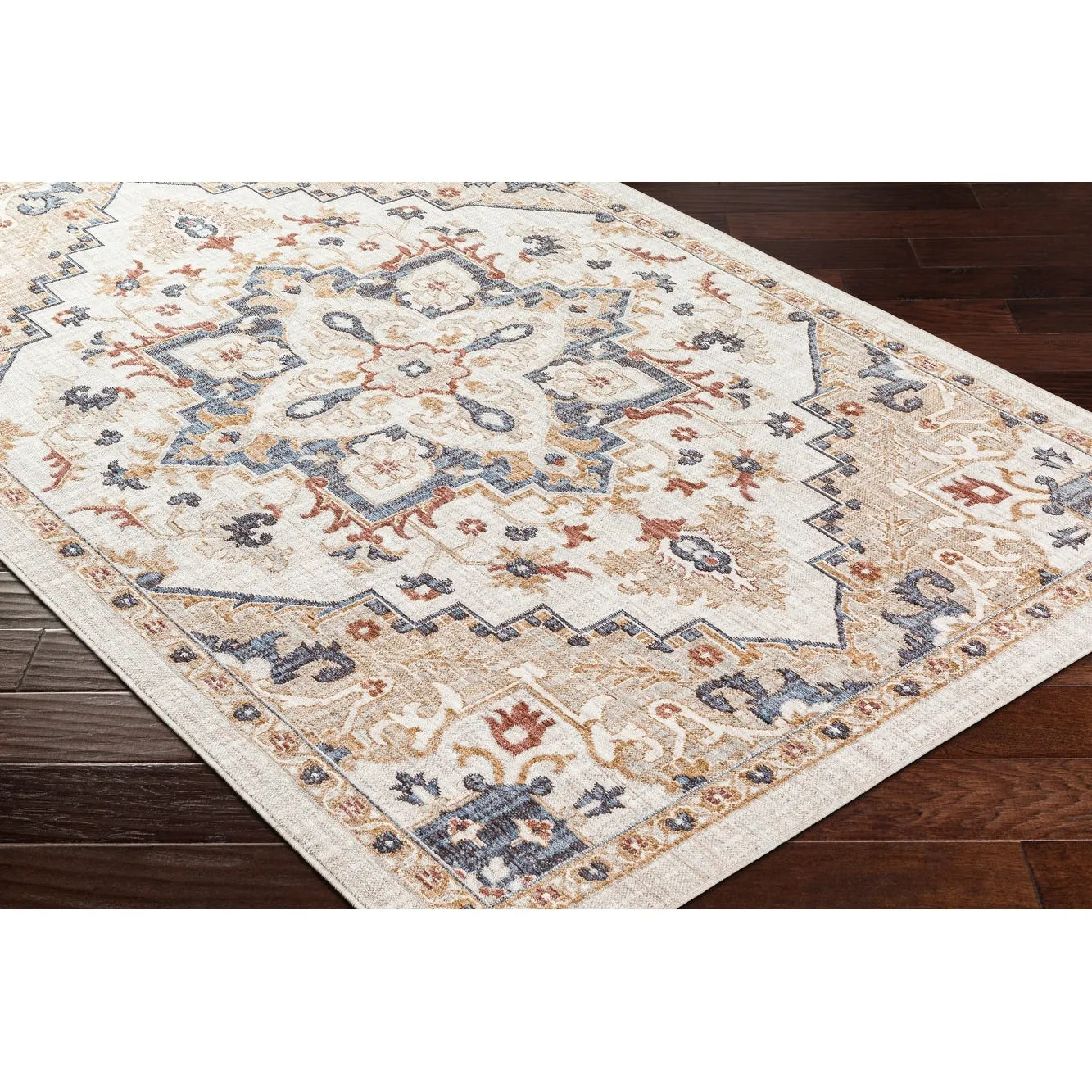 Livabliss Juliet Traditional Recycled Indoor / Outdoor Area Rug