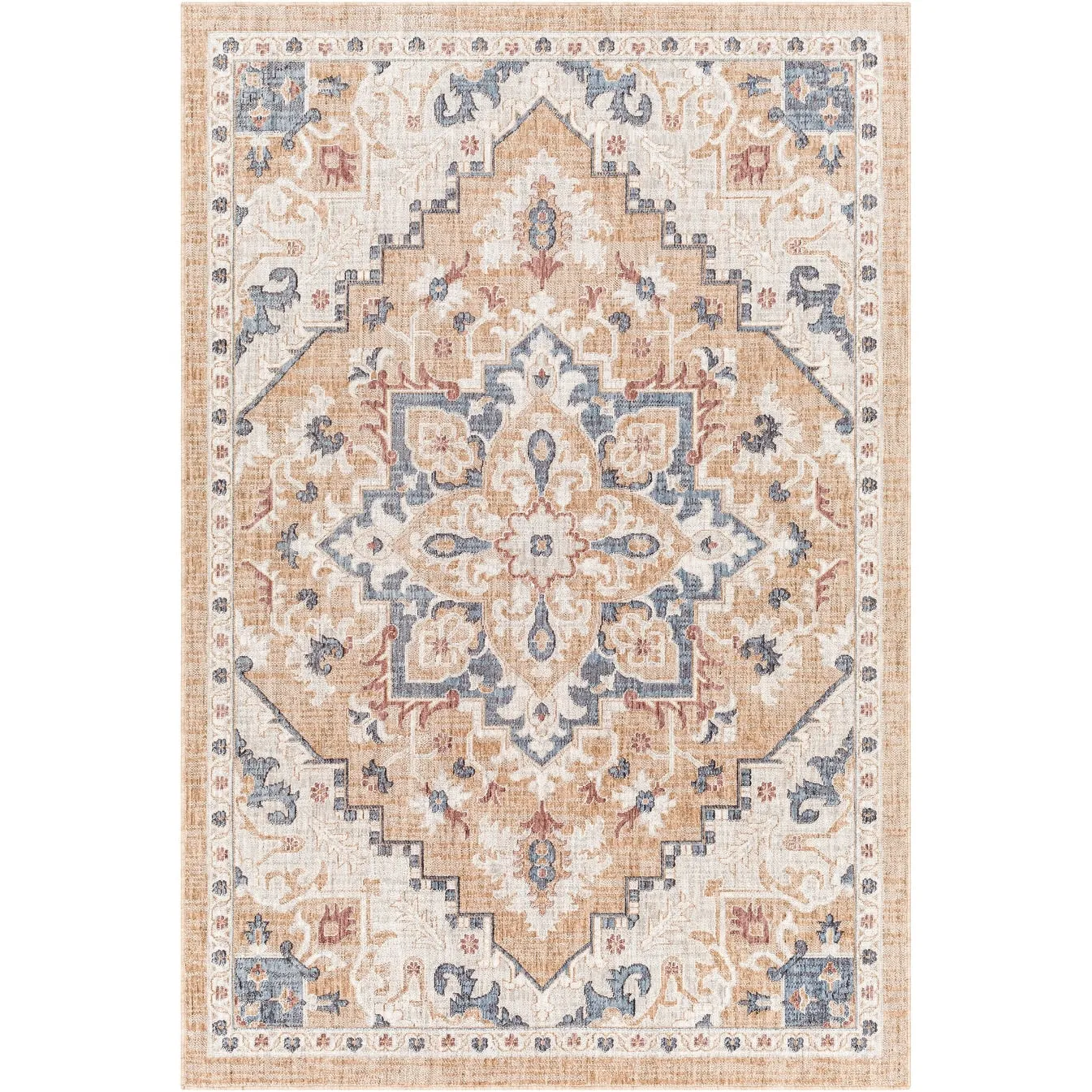 Livabliss Juliet Traditional Recycled Indoor / Outdoor Area Rug