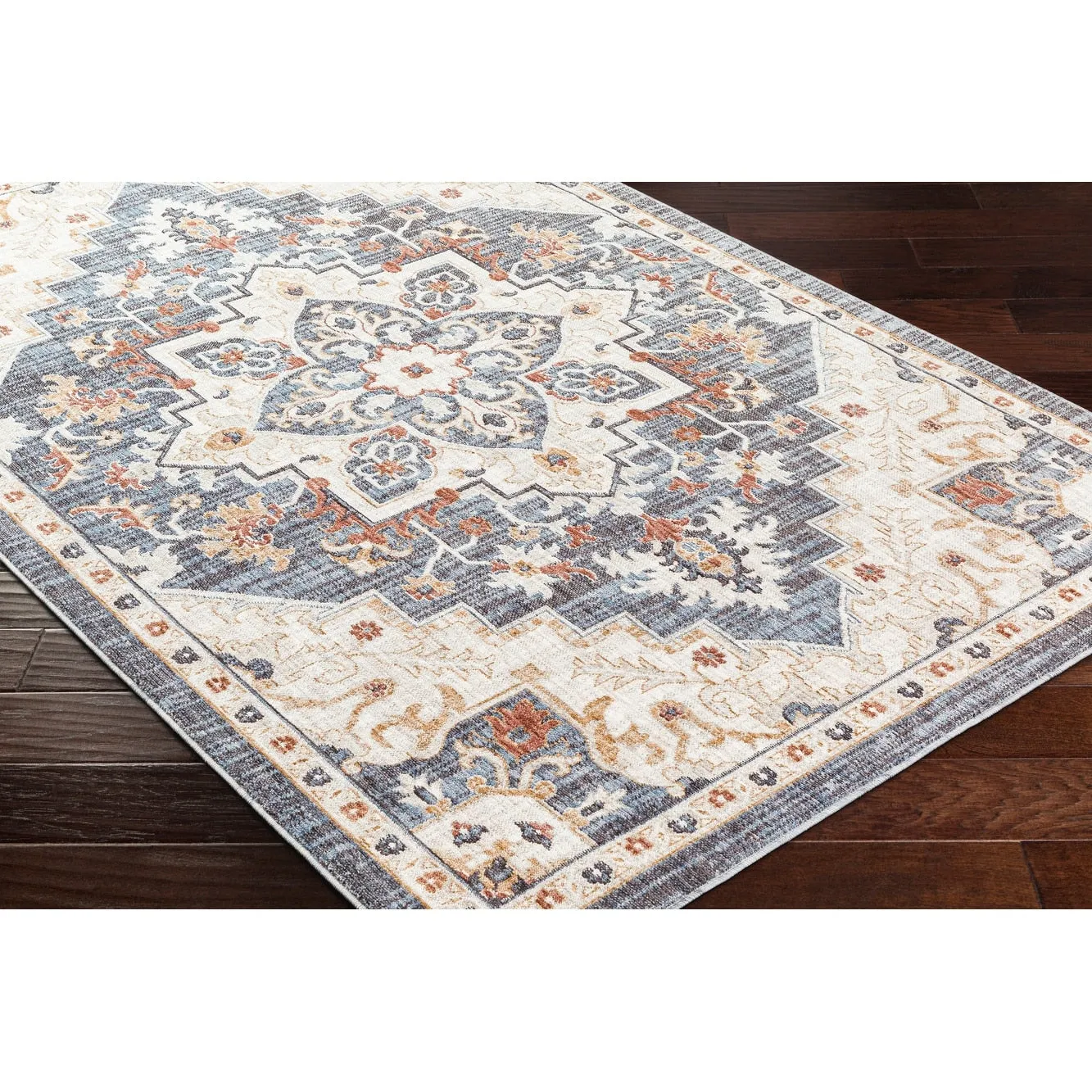 Livabliss Juliet Traditional Recycled Indoor / Outdoor Area Rug