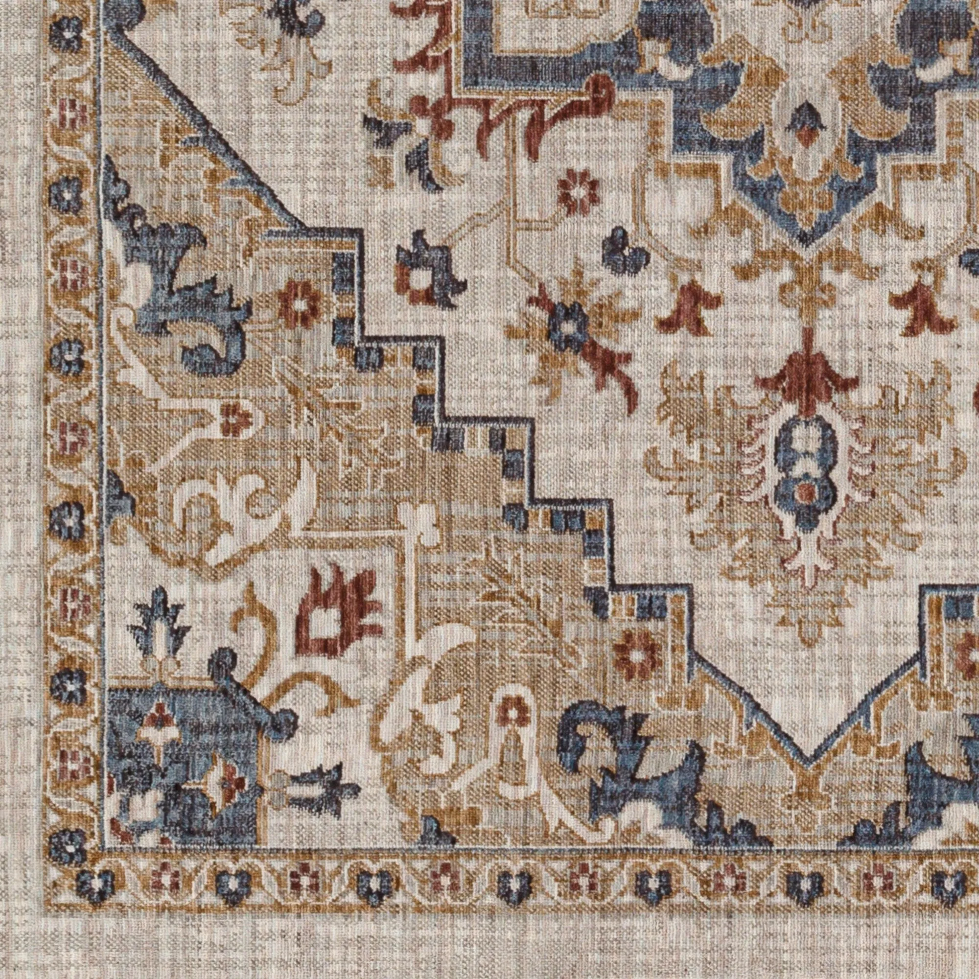 Livabliss Juliet Traditional Recycled Indoor / Outdoor Area Rug