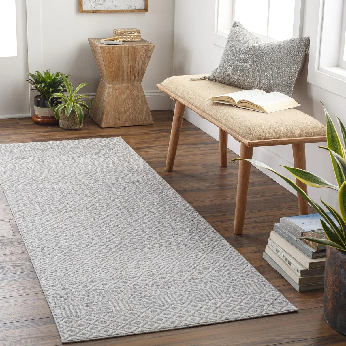 Livabliss Lavadora Global Machine Washable Area Rug