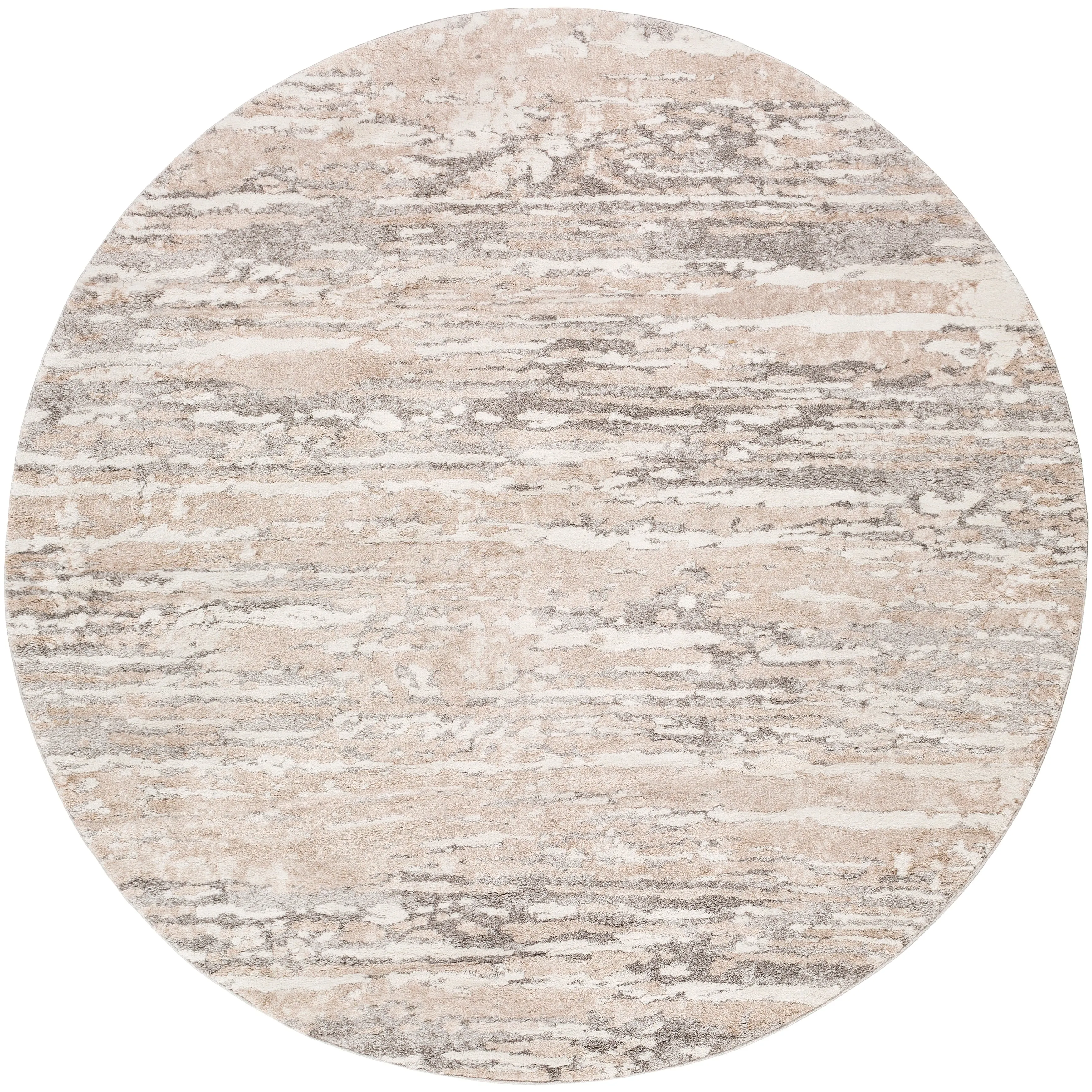 Livabliss Lido Plush Striped Area Rug
