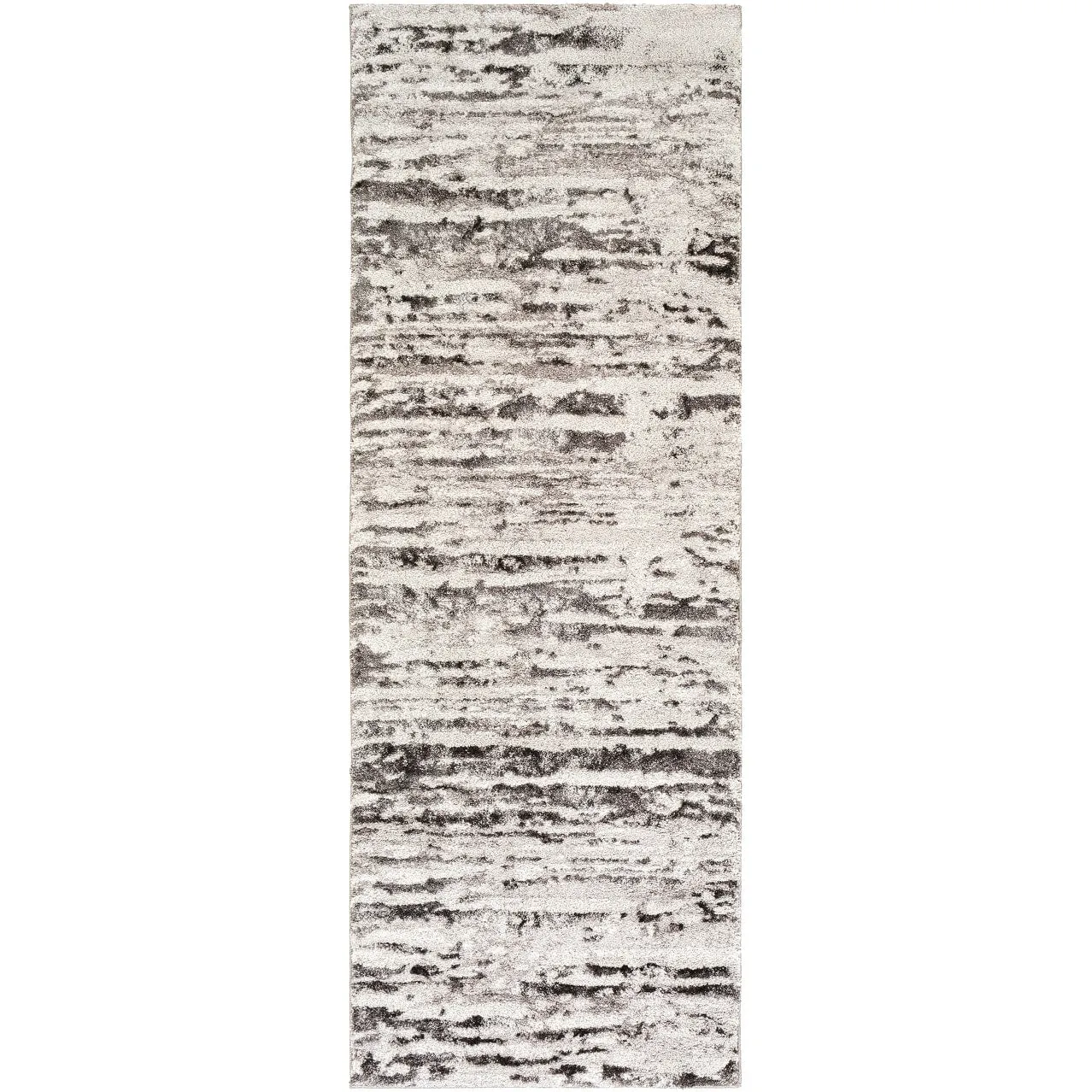 Livabliss Lido Plush Striped Area Rug