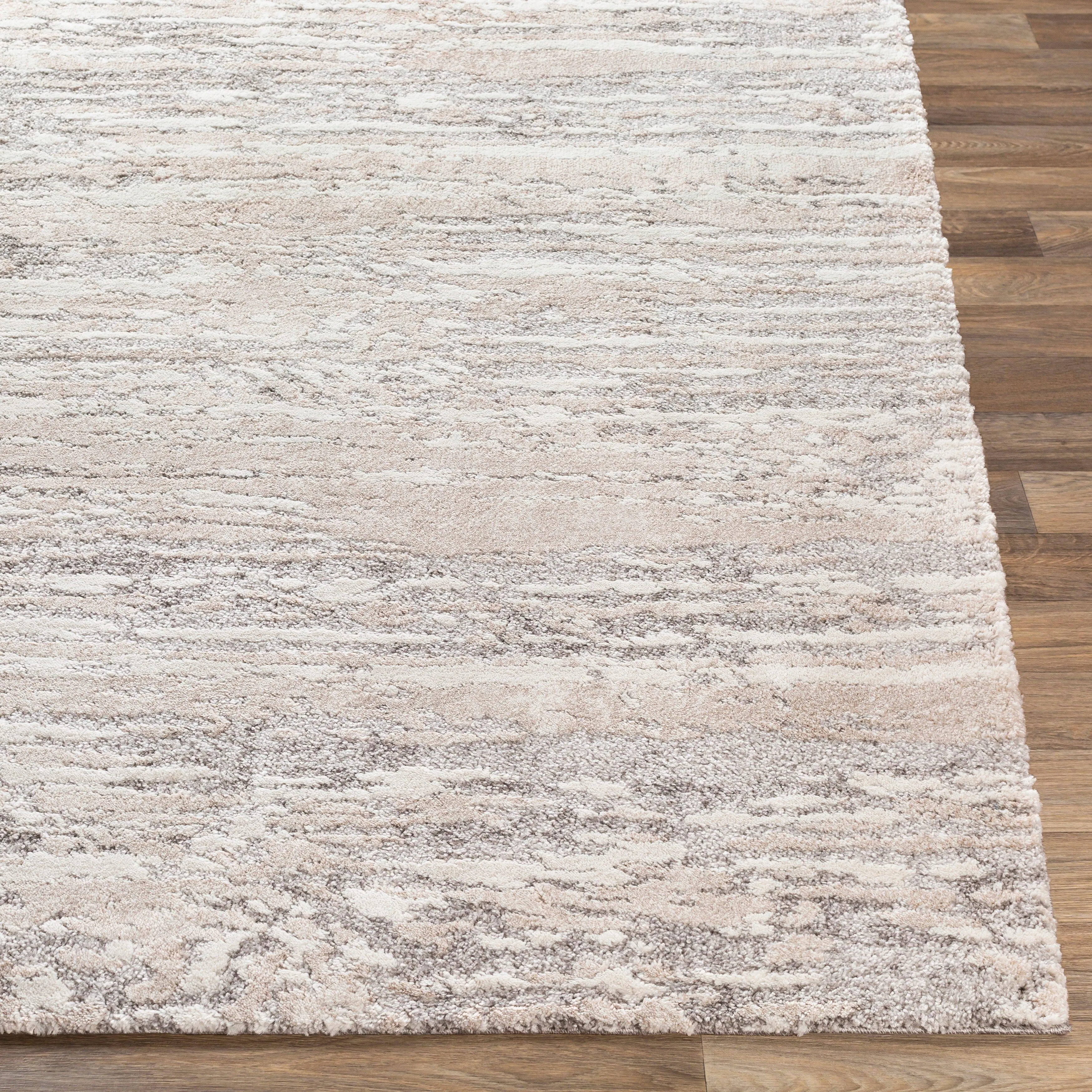 Livabliss Lido Plush Striped Area Rug