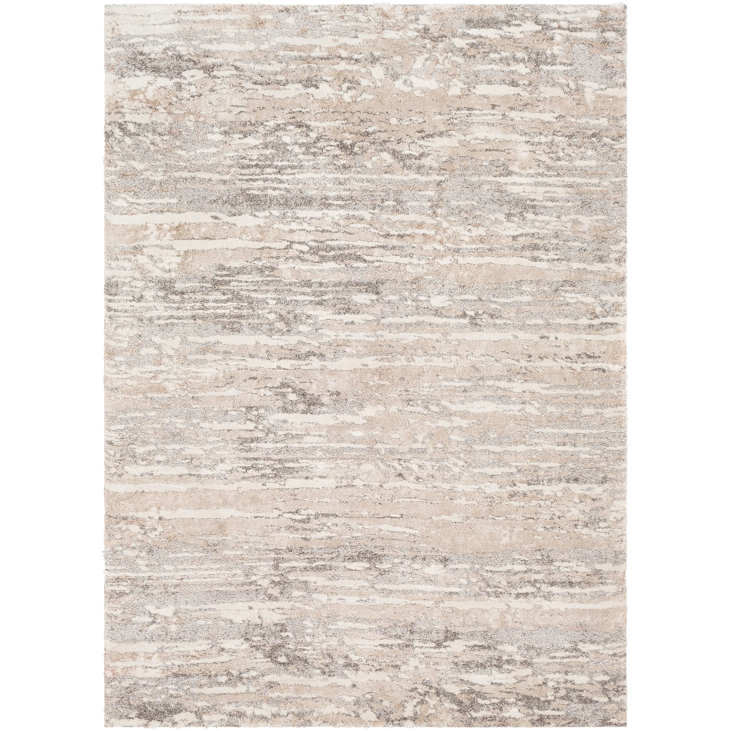 Livabliss Lido Plush Striped Area Rug