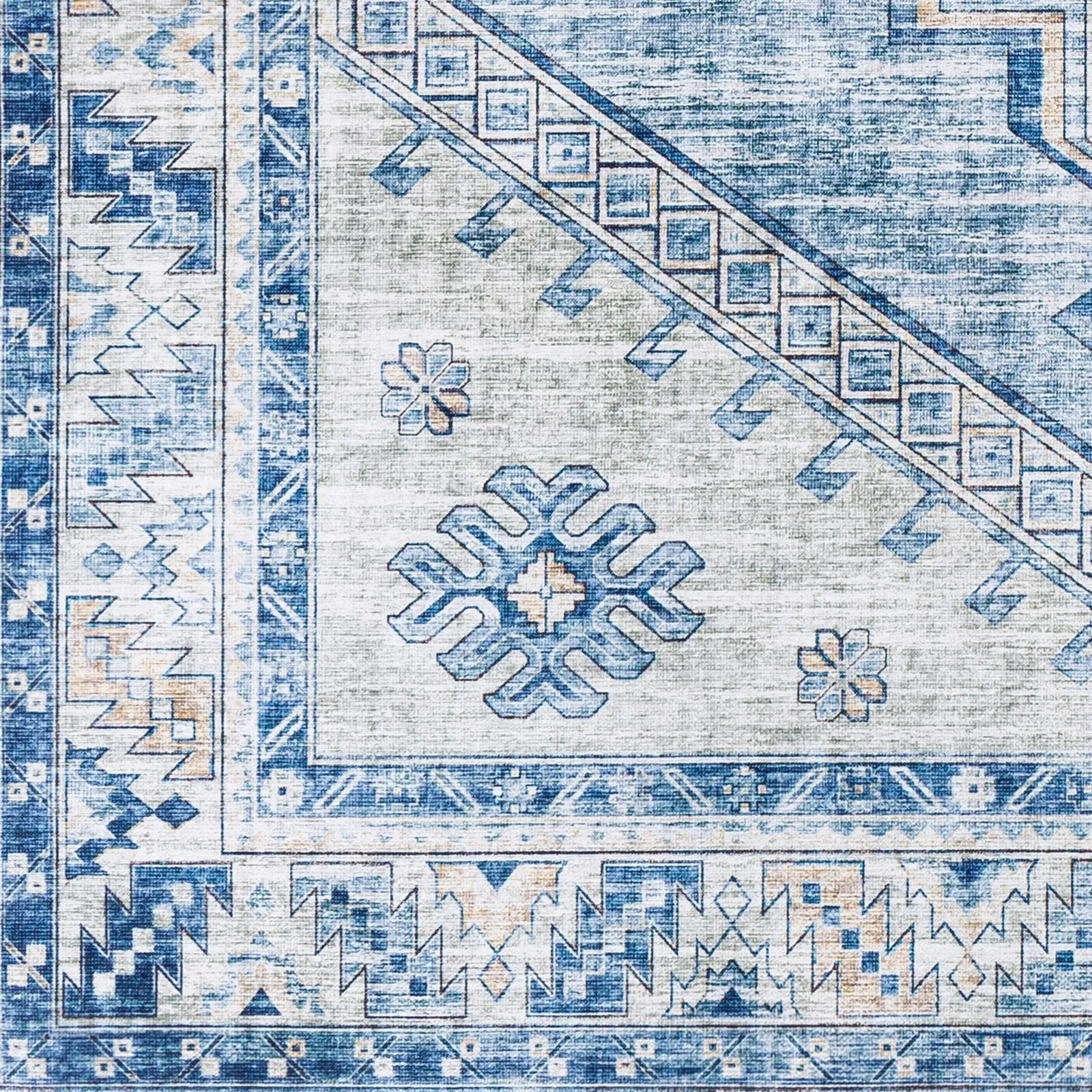 Livabliss Lilibet Persian Diamond Printed Area Rug