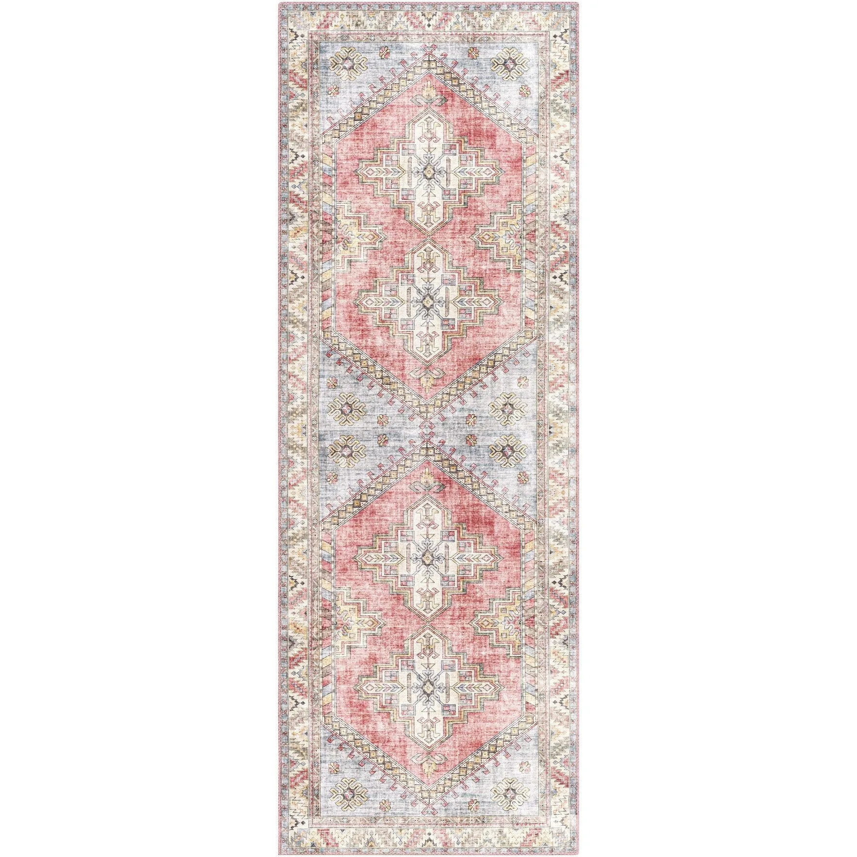 Livabliss Lilibet Persian Diamond Printed Area Rug