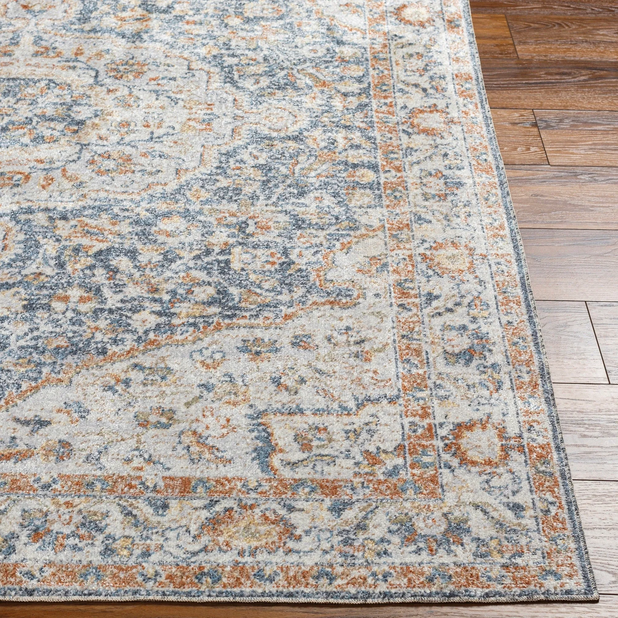 Livabliss Lillian Persian Medallion Machine Washable Area Rug
