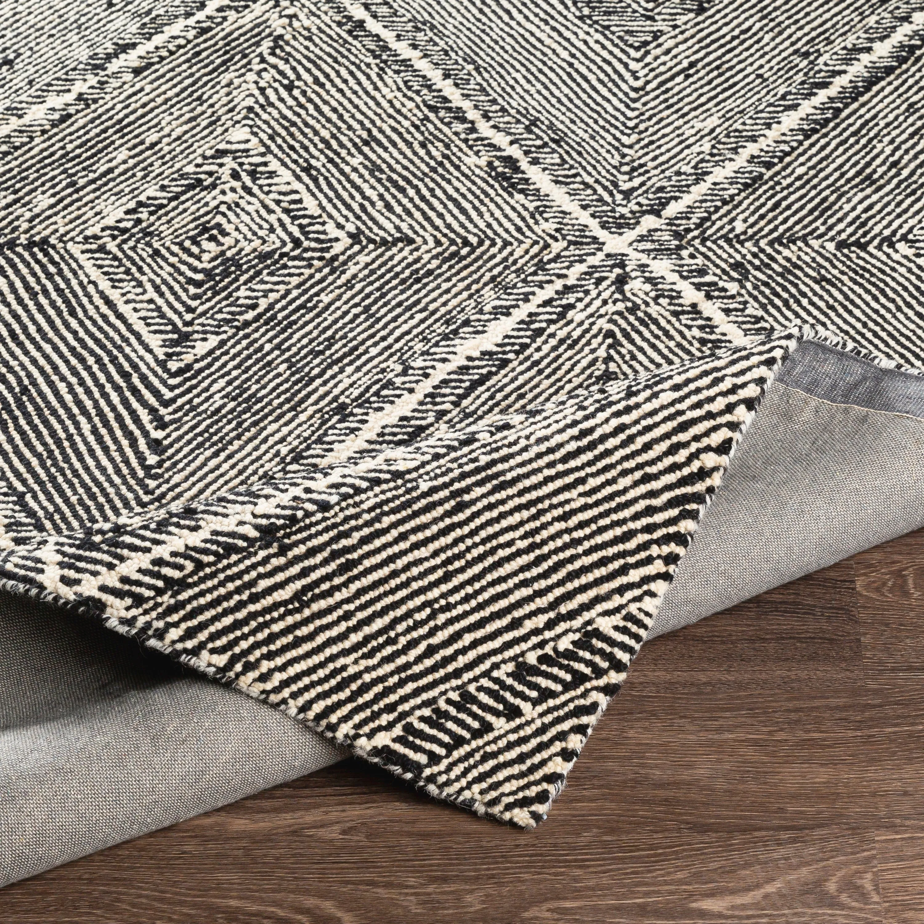 Livabliss Manu Handmade Wool Farmhouse Area Rug