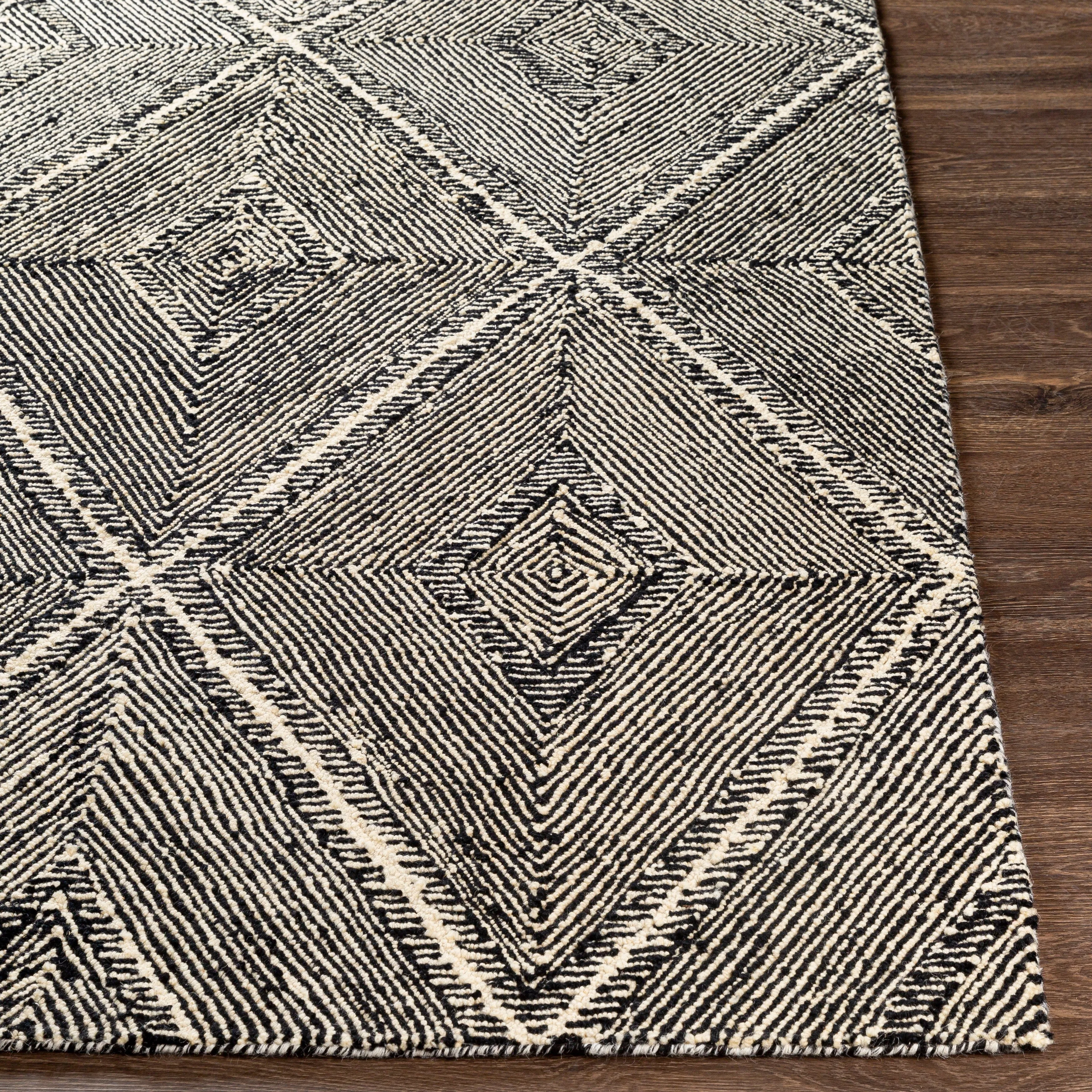 Livabliss Manu Handmade Wool Farmhouse Area Rug