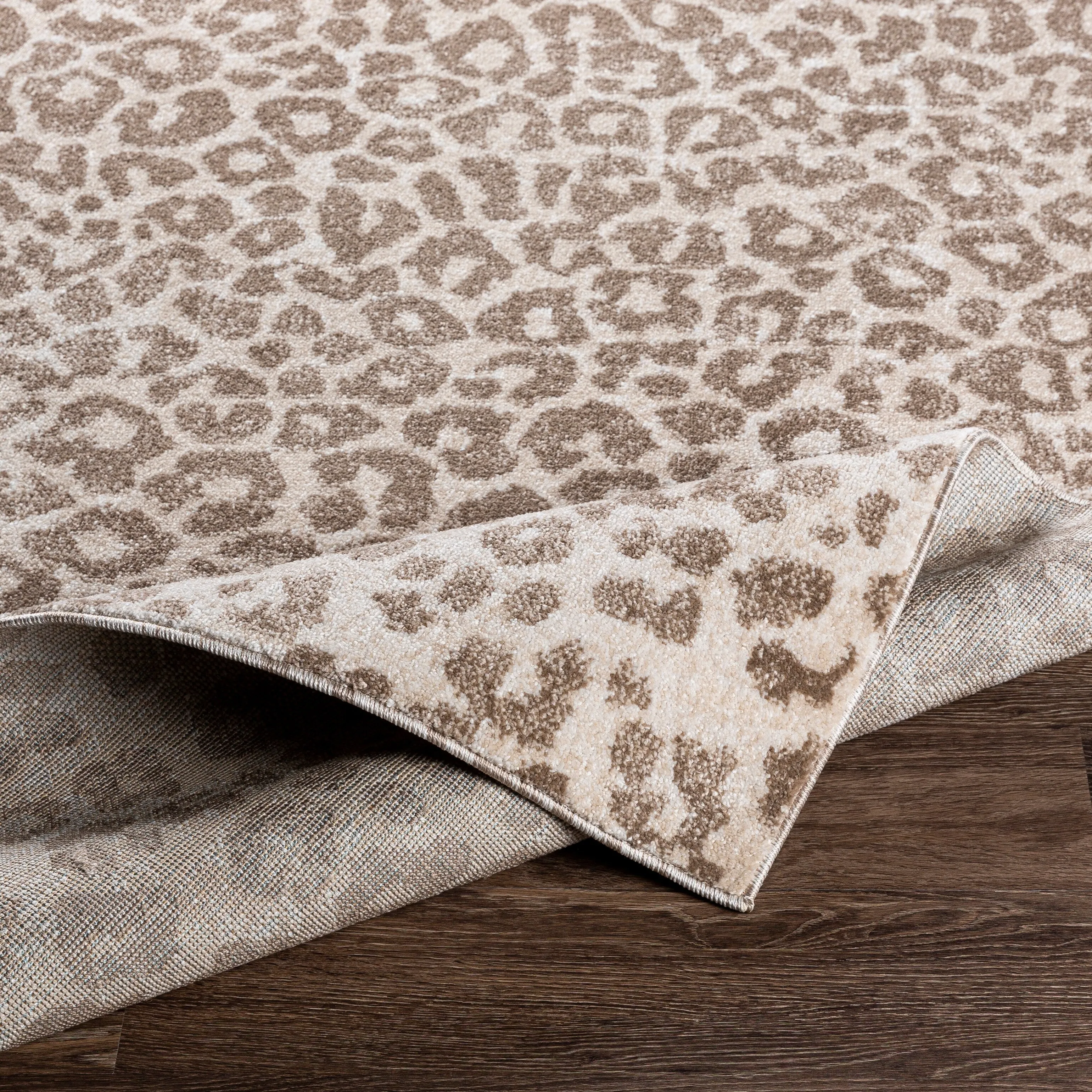 Livabliss Moodie Modern Leopard Print Area Rug