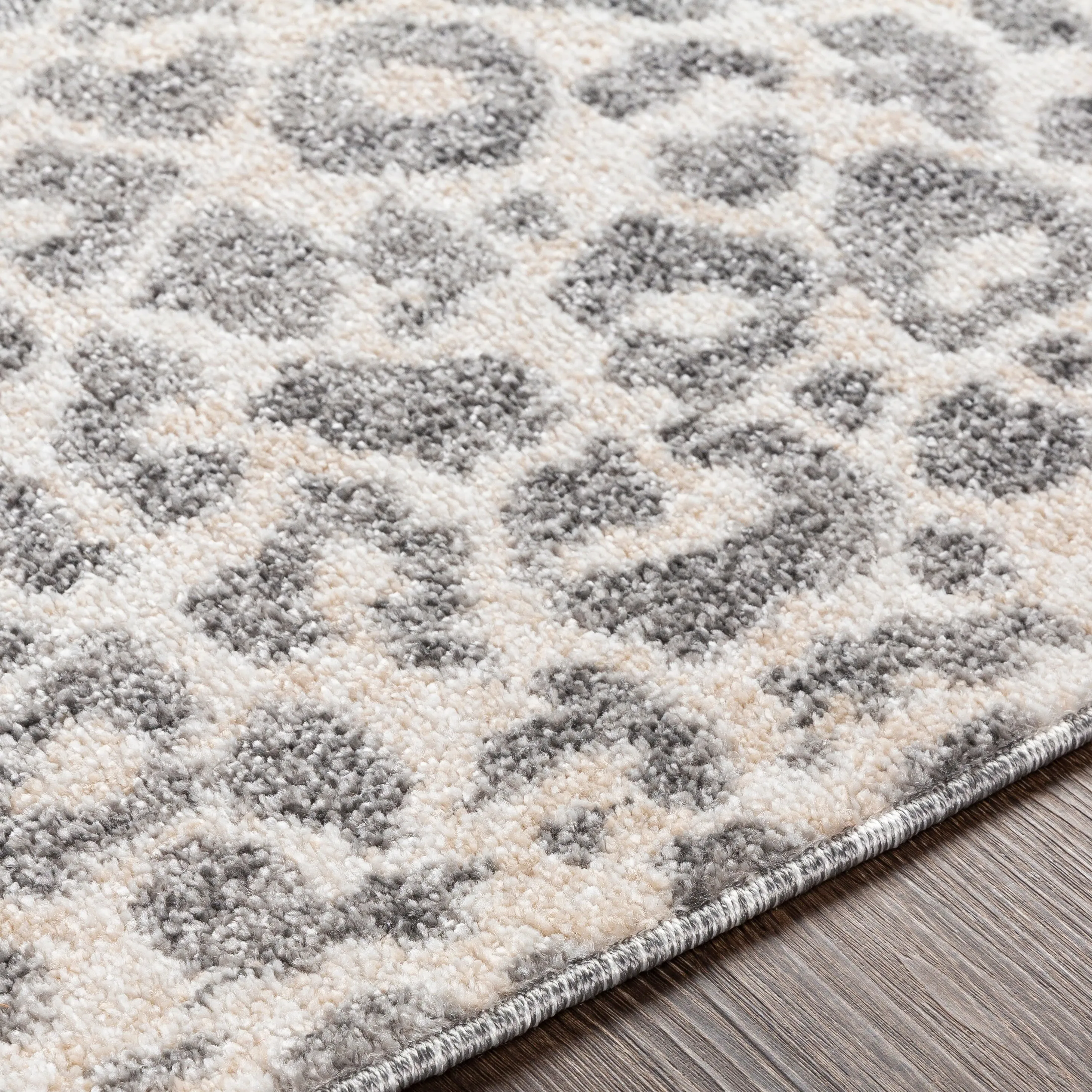 Livabliss Moodie Modern Leopard Print Area Rug