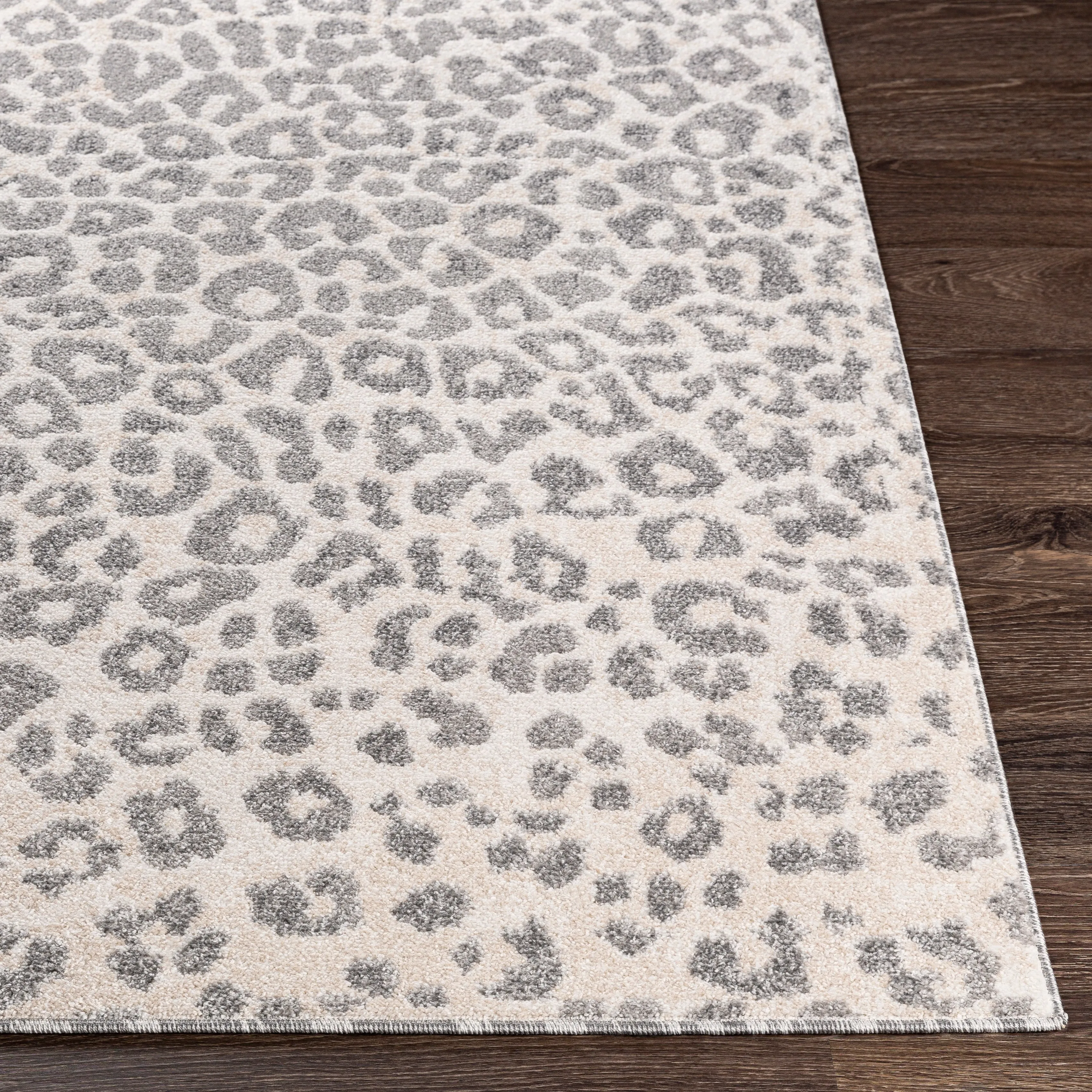 Livabliss Moodie Modern Leopard Print Area Rug