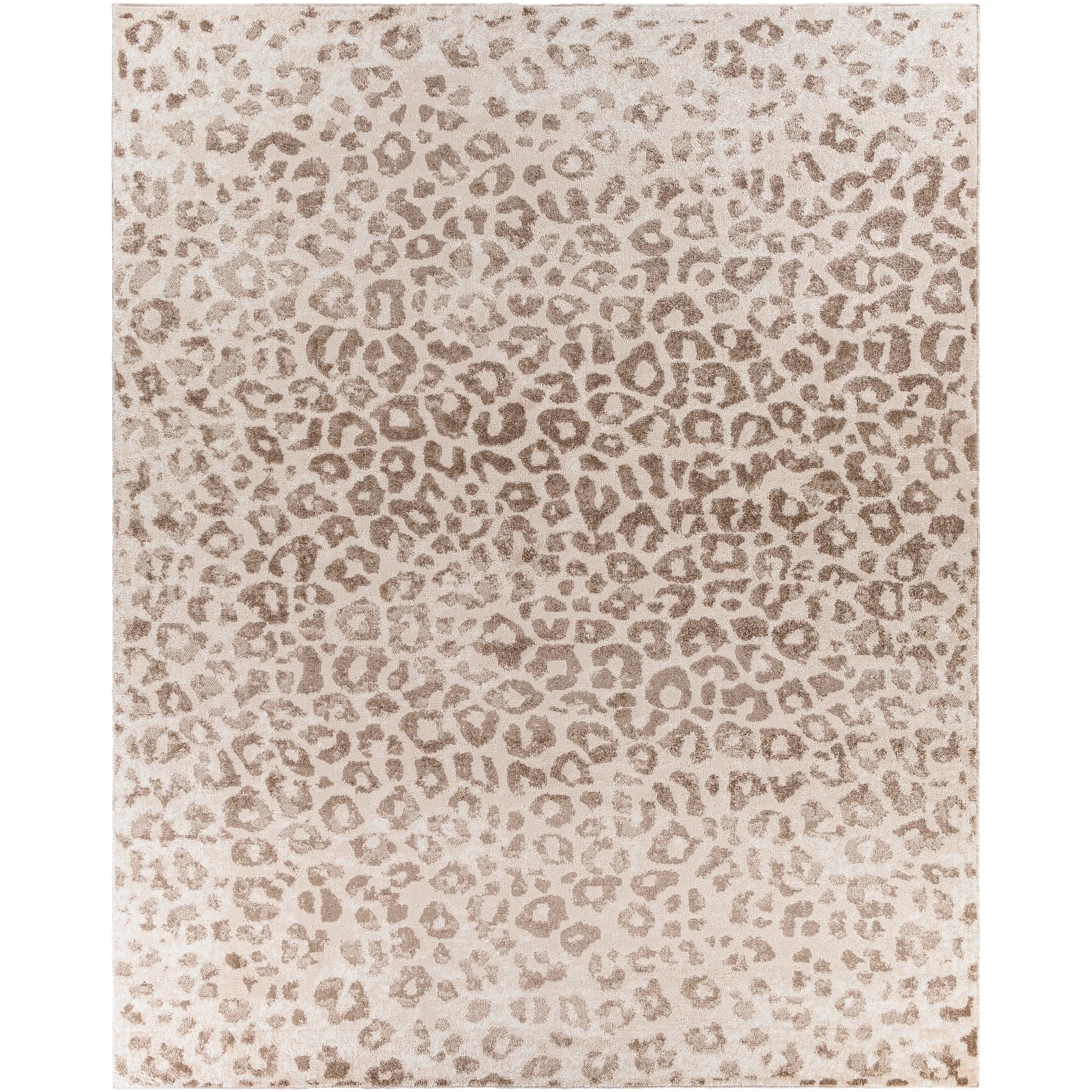 Livabliss Moodie Modern Leopard Print Area Rug