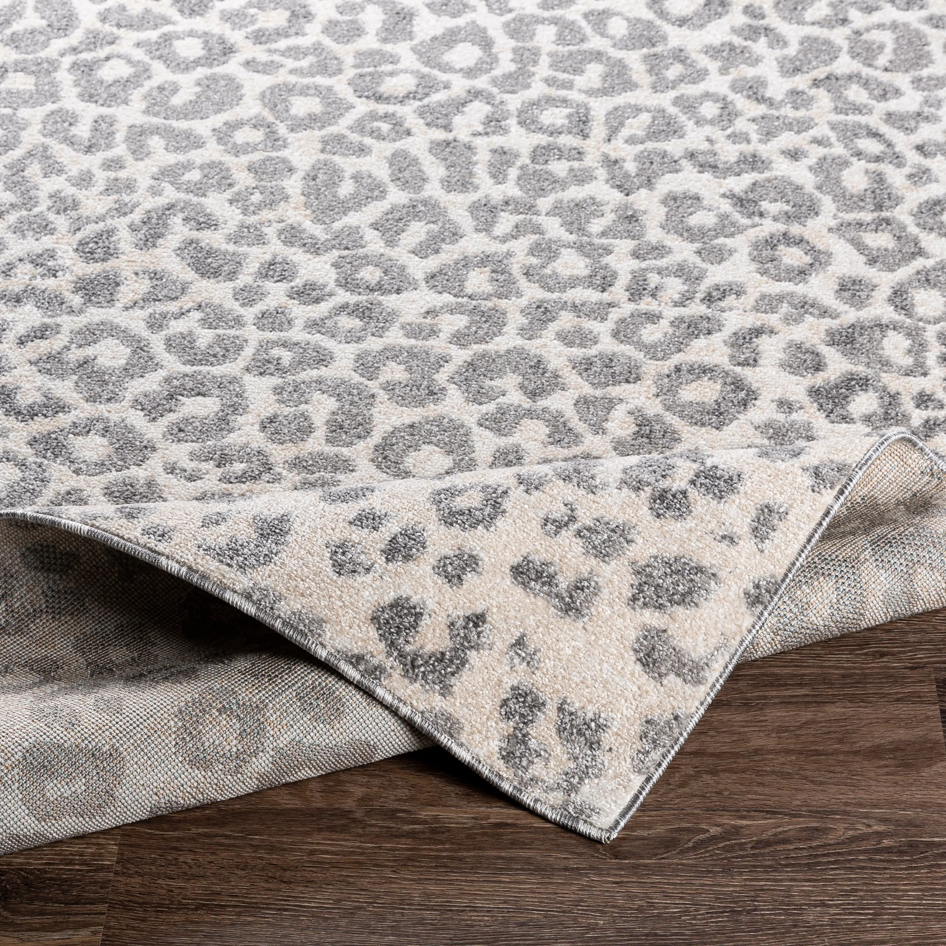 Livabliss Moodie Modern Leopard Print Area Rug