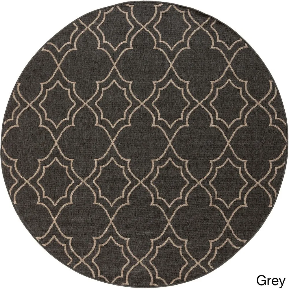 Livabliss Natasha Indoor/ Outdoor Transitional Trellis Area Rug