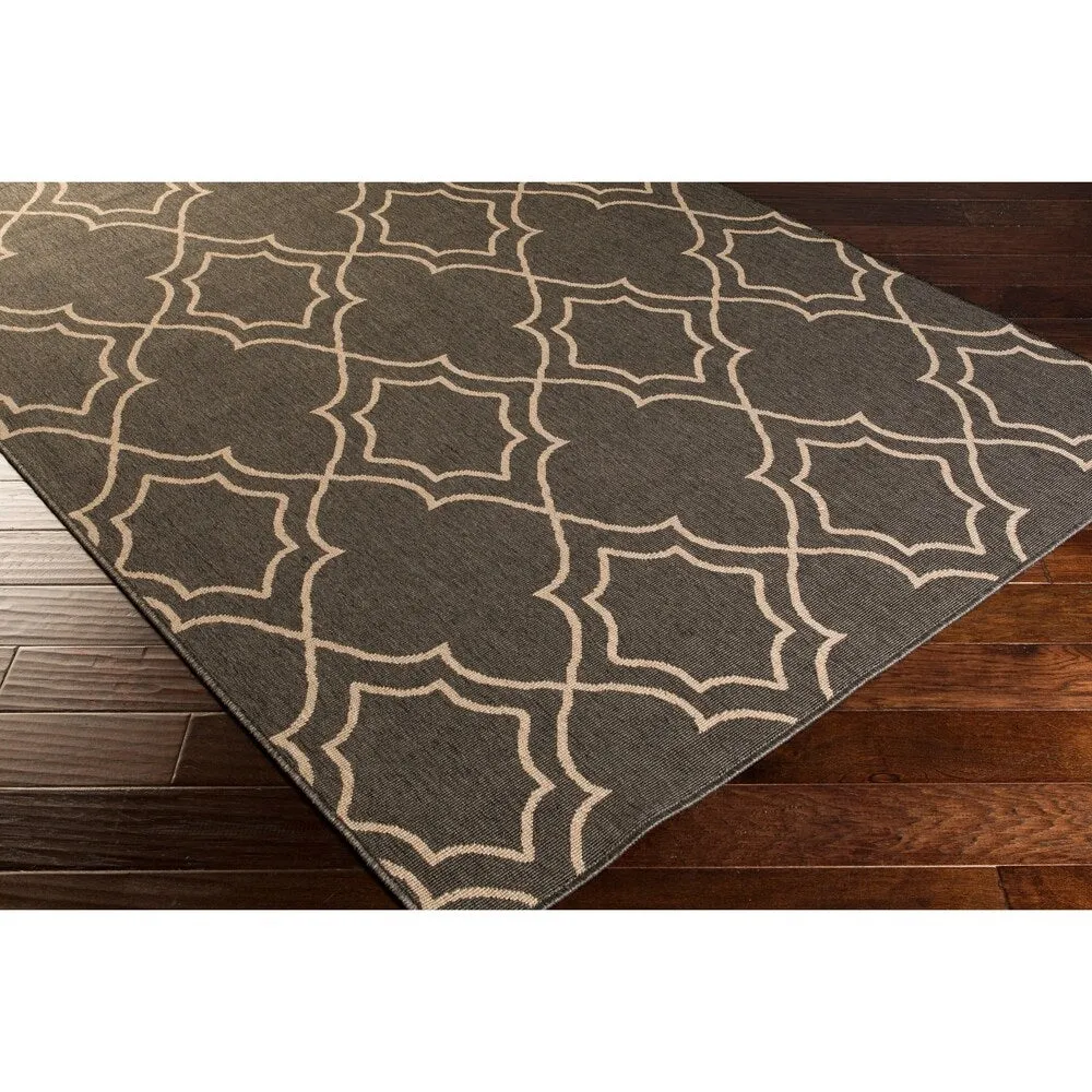 Livabliss Natasha Indoor/ Outdoor Transitional Trellis Area Rug