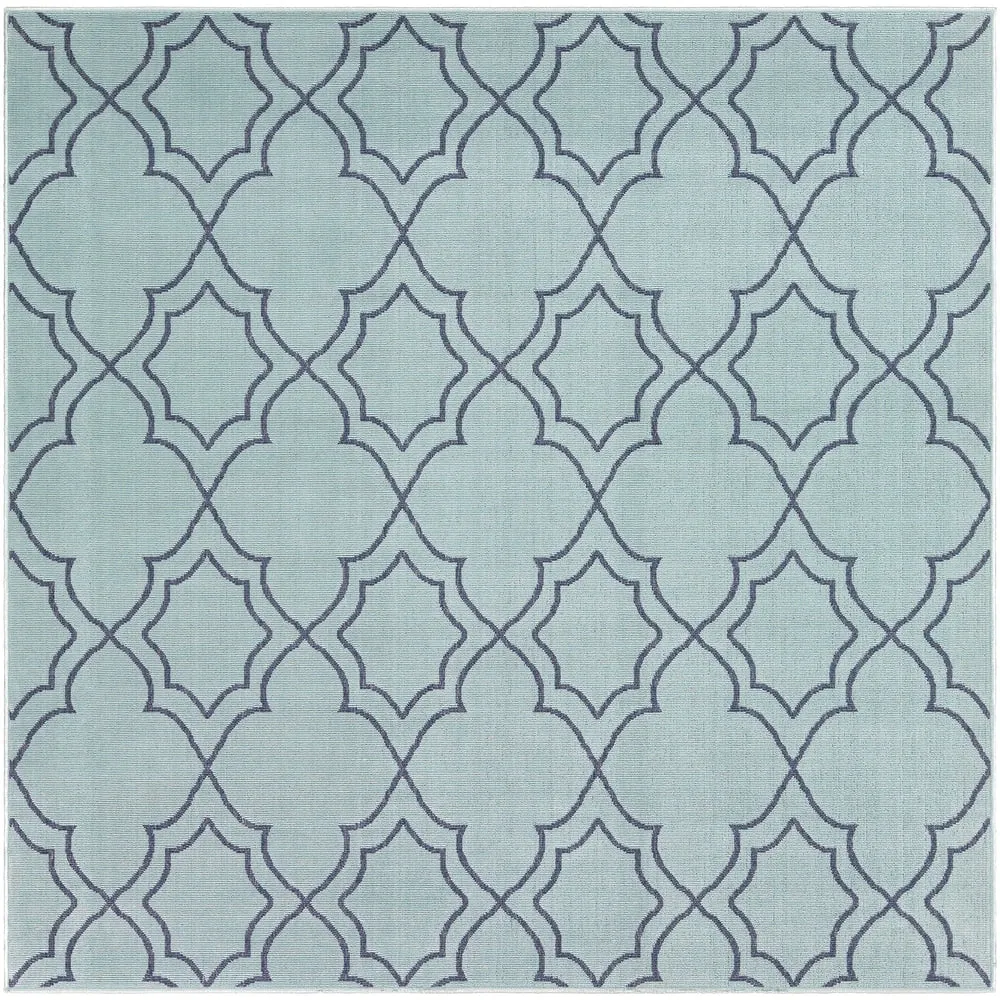 Livabliss Natasha Indoor/ Outdoor Transitional Trellis Area Rug
