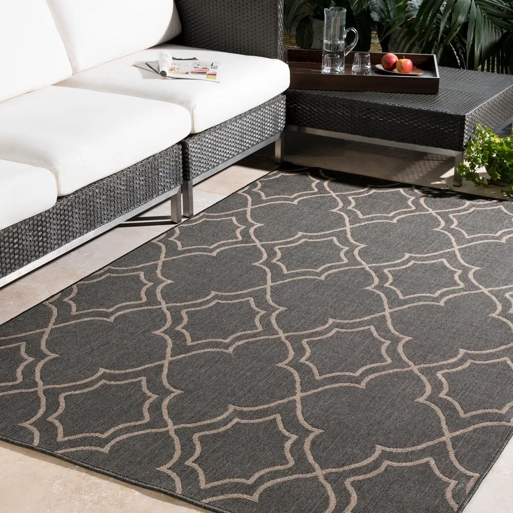 Livabliss Natasha Indoor/ Outdoor Transitional Trellis Area Rug