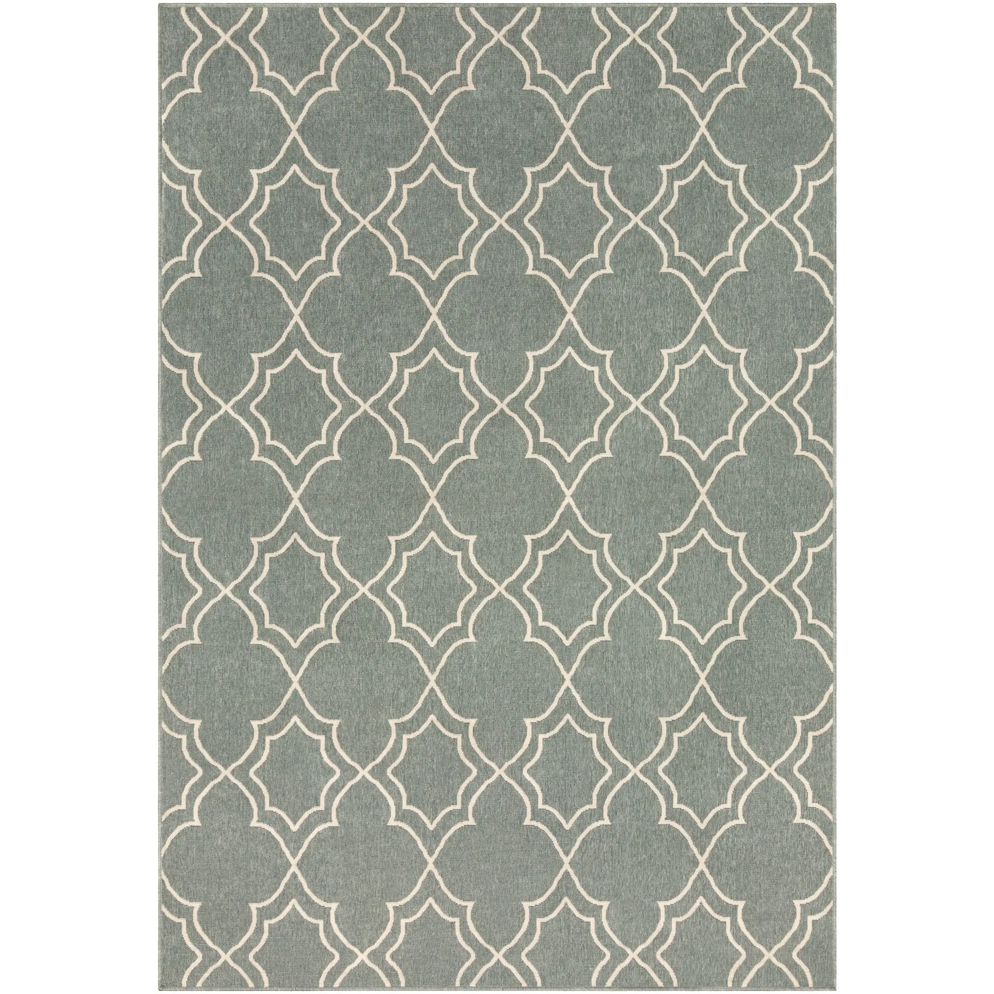 Livabliss Natasha Indoor/ Outdoor Transitional Trellis Area Rug
