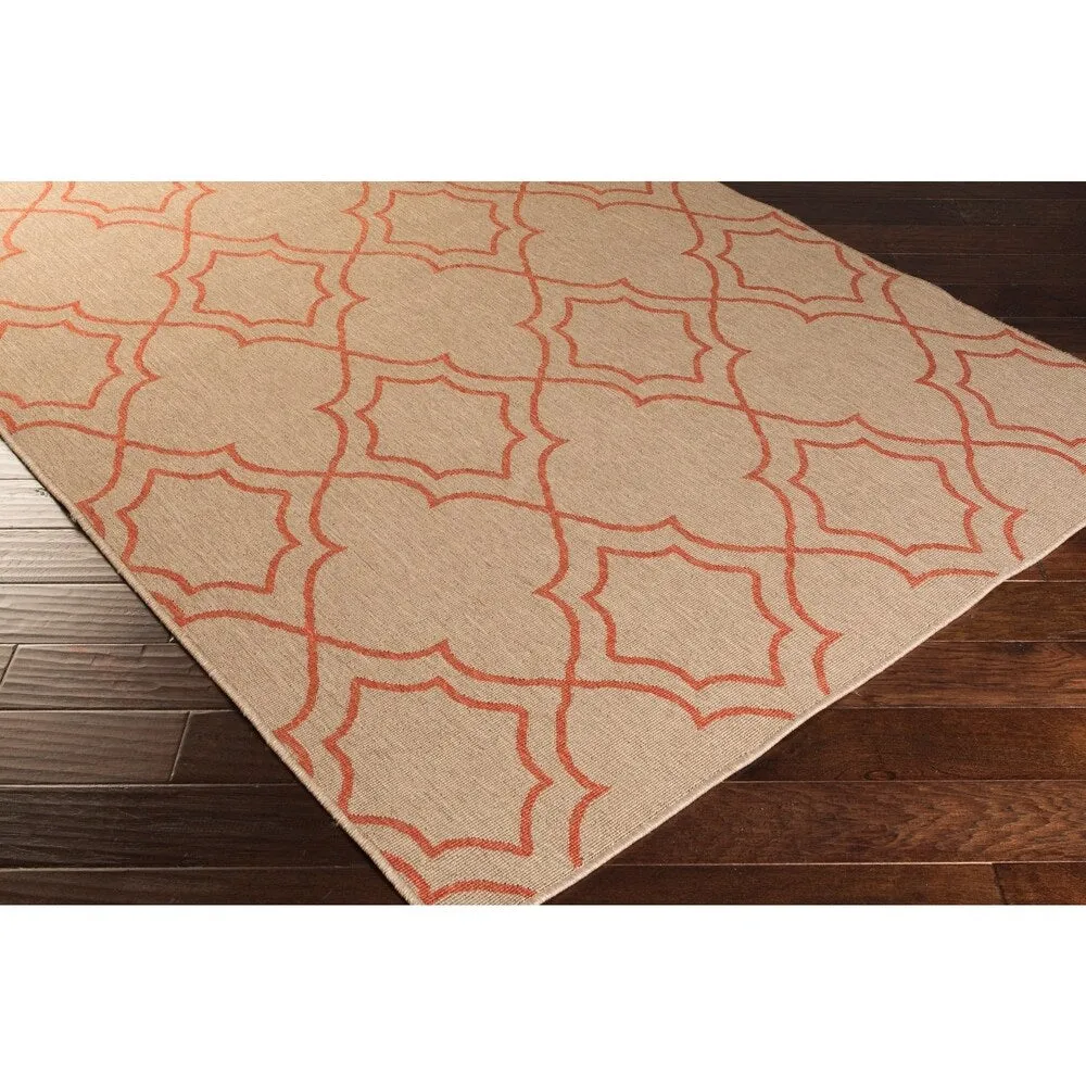 Livabliss Natasha Indoor/ Outdoor Transitional Trellis Area Rug