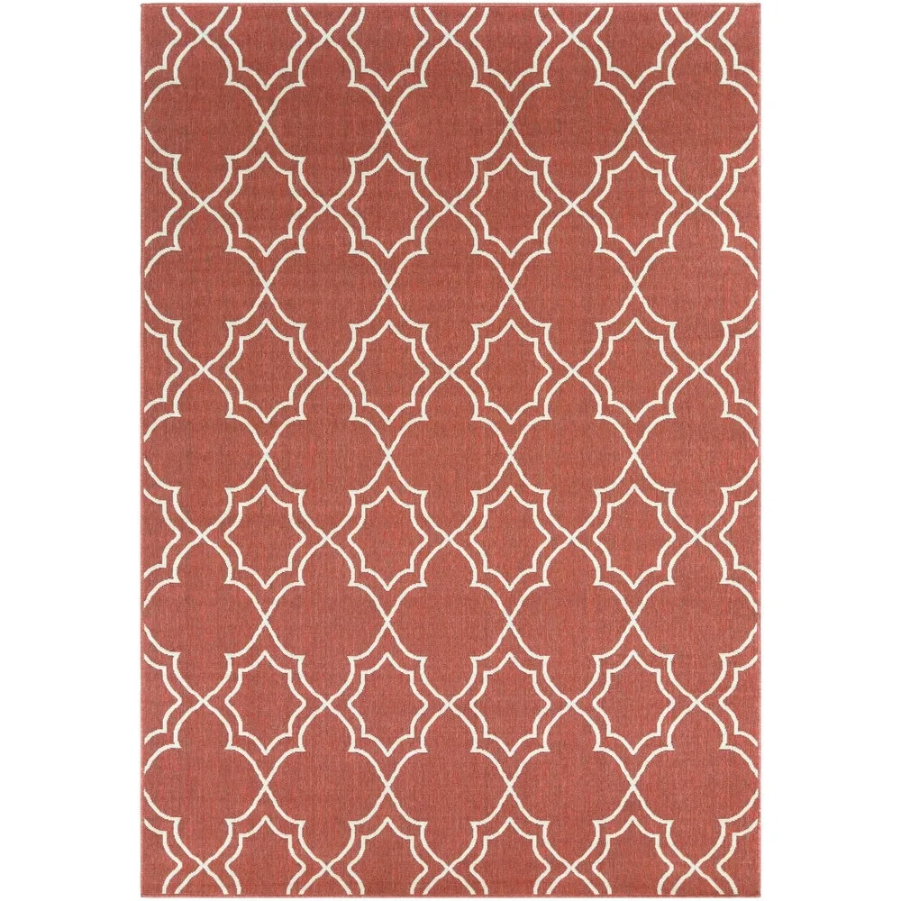 Livabliss Natasha Indoor/ Outdoor Transitional Trellis Area Rug